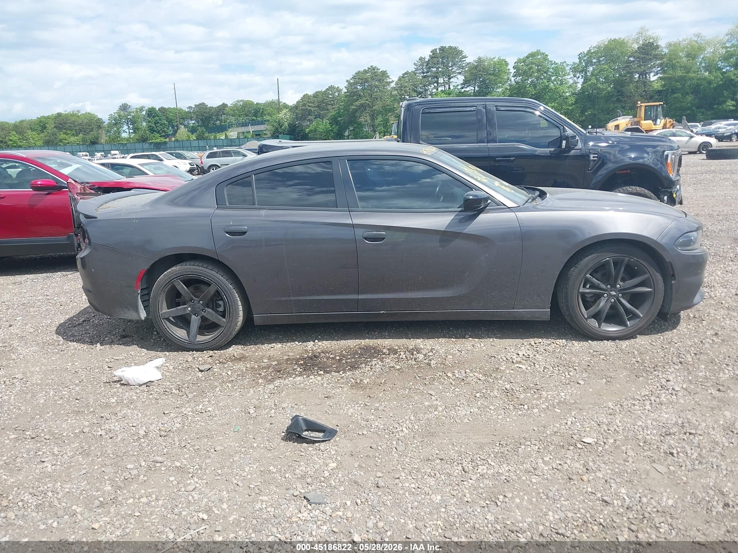 2021 Dodge Charger Sxt Rwd Gray vin: 2C3CDXBG1MH656606