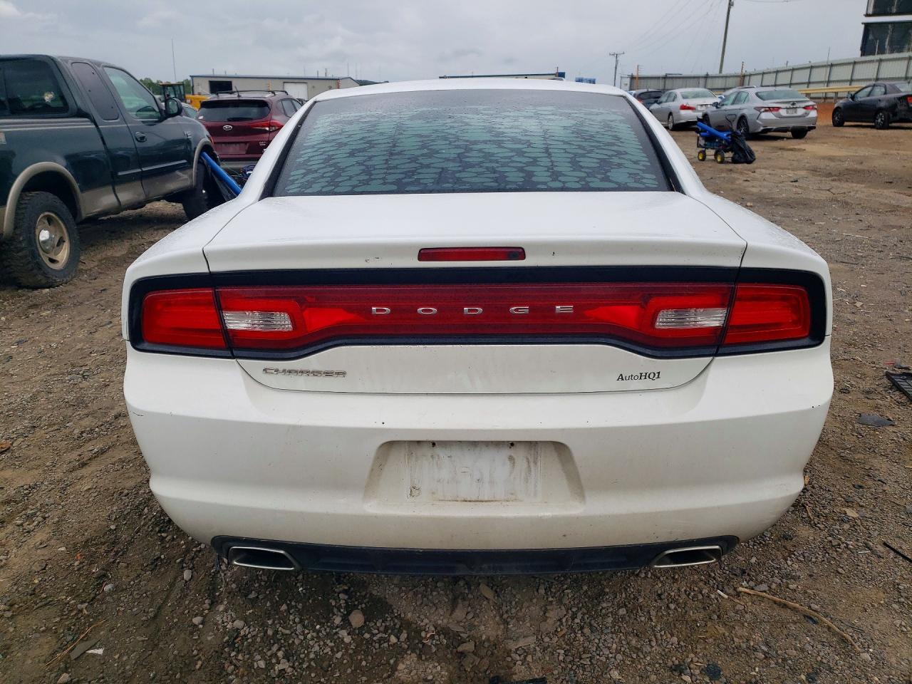2012 Dodge Charger Se White vin: 2C3CDXBG2CH102876