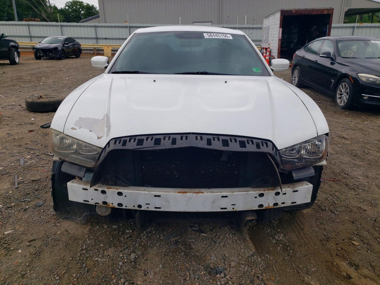 2012 Dodge Charger Se White vin: 2C3CDXBG2CH102876