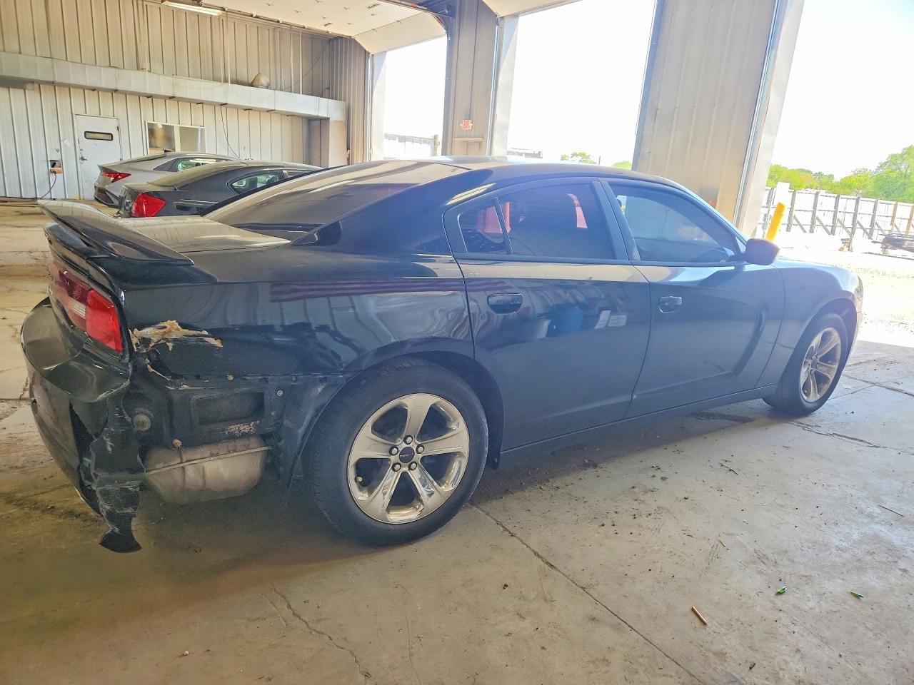 2012 Dodge Charger Black vin: 2C3CDXBG2CH205408