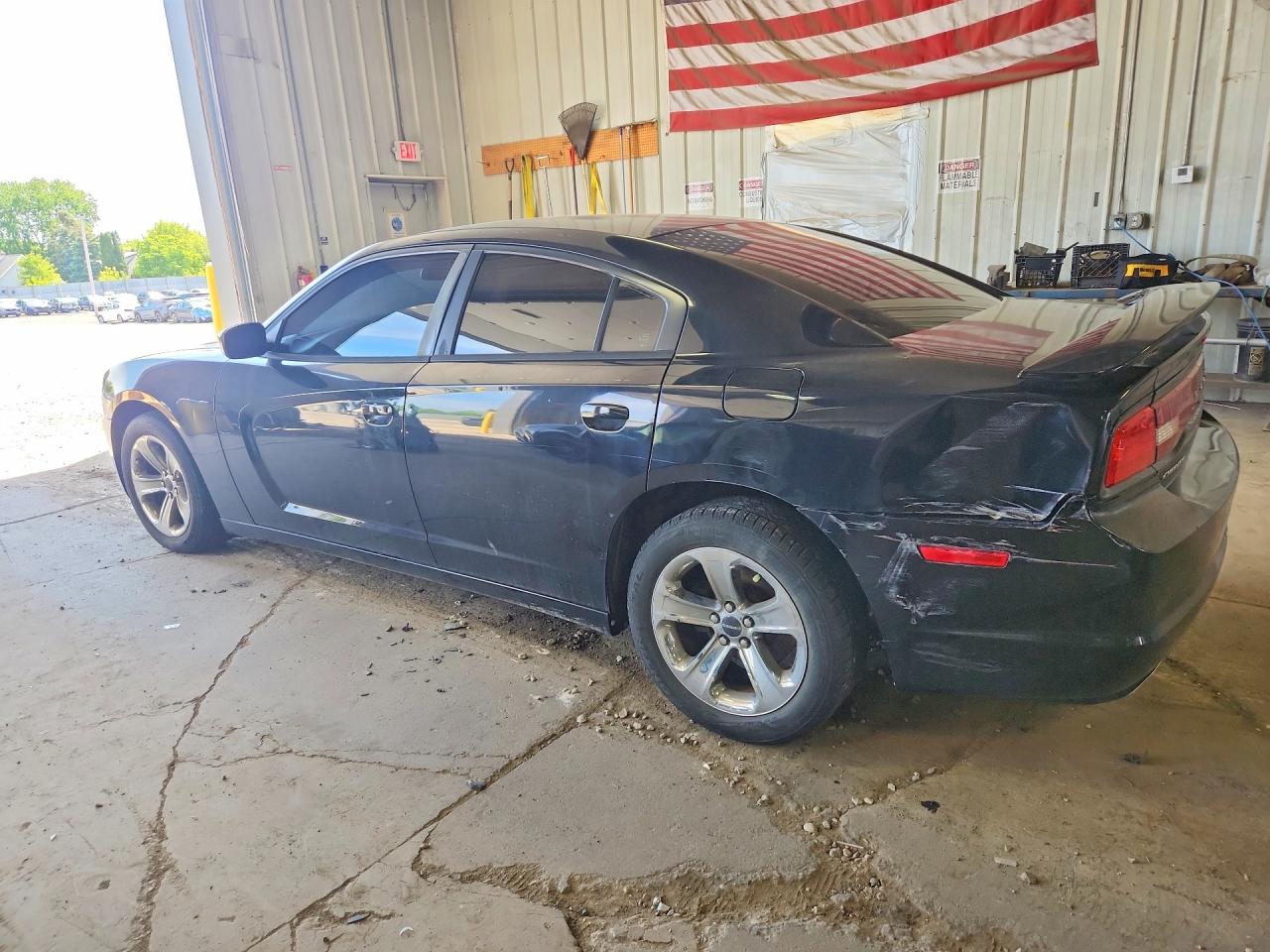 2012 Dodge Charger Black vin: 2C3CDXBG2CH205408