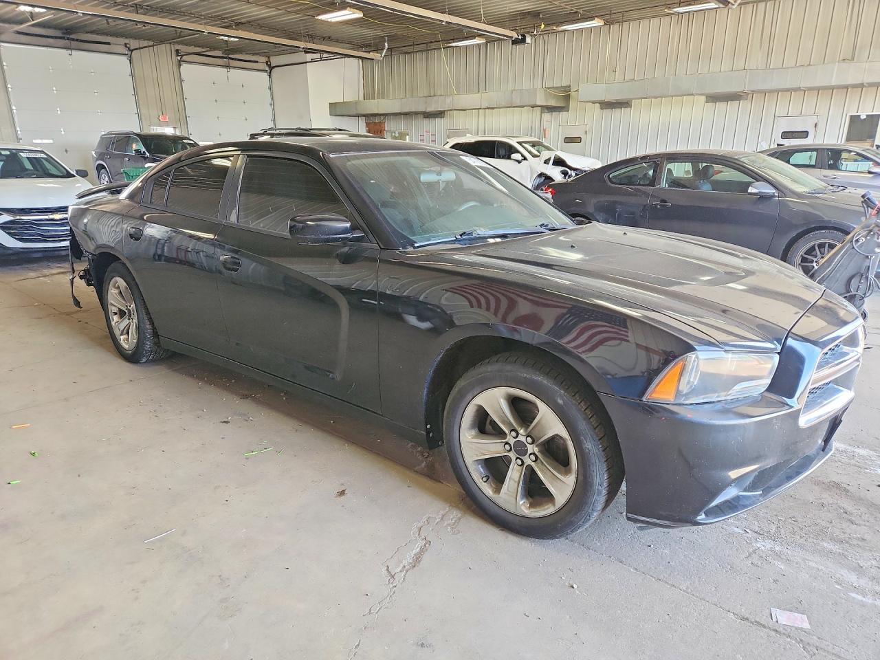 2012 Dodge Charger Black vin: 2C3CDXBG2CH205408