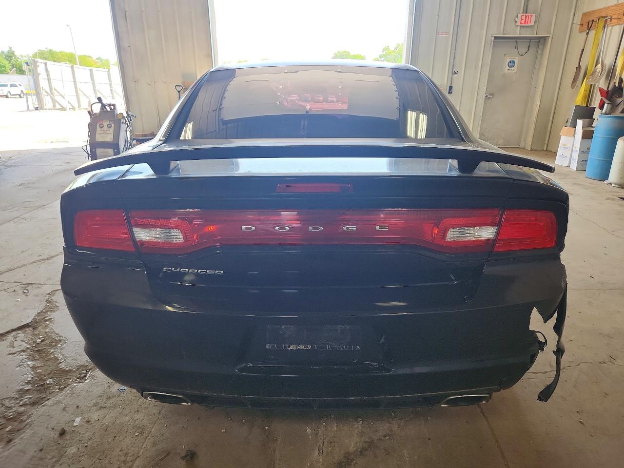 2012 Dodge Charger Black vin: 2C3CDXBG2CH205408