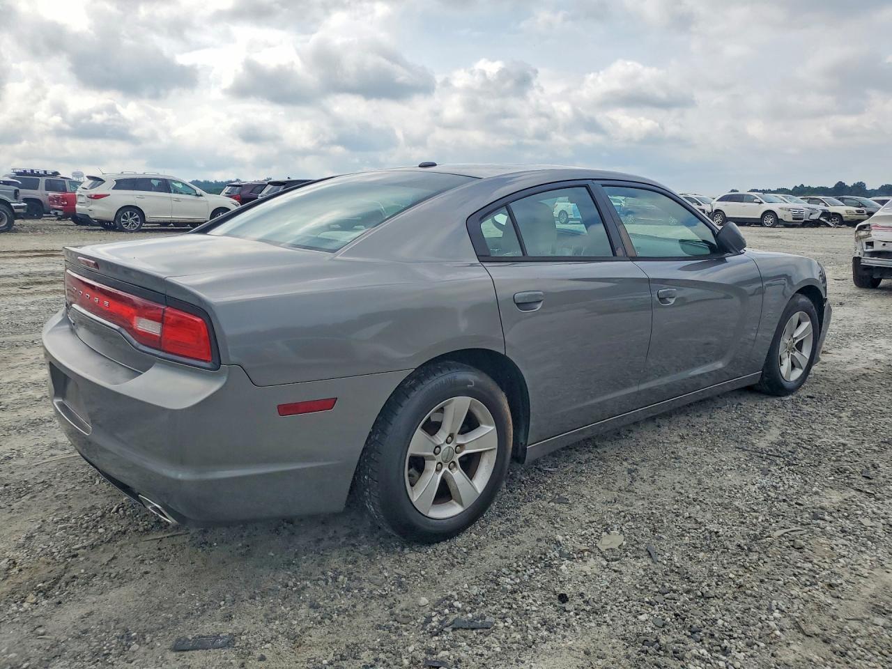 2012 Dodge Charger Se Gray vin: 2C3CDXBG2CH211032