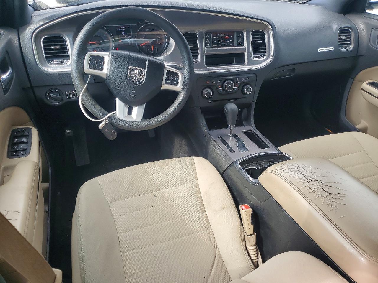 2012 Dodge Charger Se Gray vin: 2C3CDXBG2CH211032