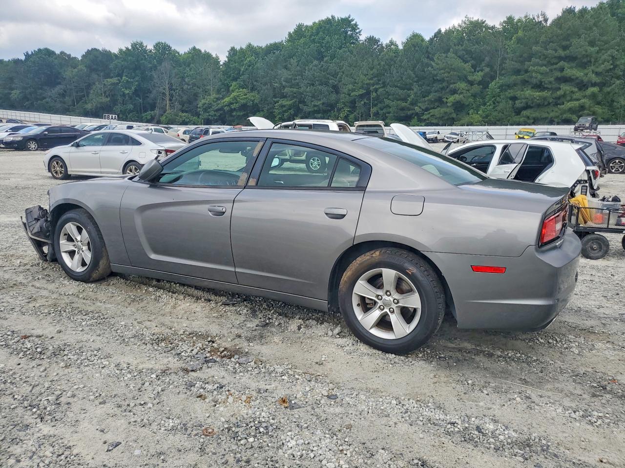 2012 Dodge Charger Se Gray vin: 2C3CDXBG2CH211032