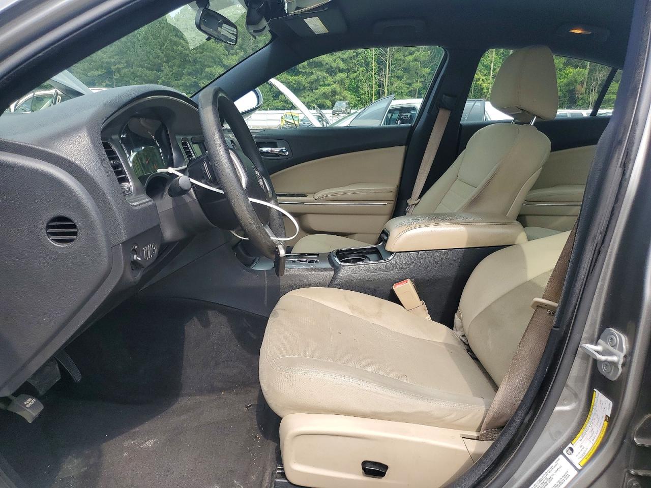 2012 Dodge Charger Se Gray vin: 2C3CDXBG2CH211032