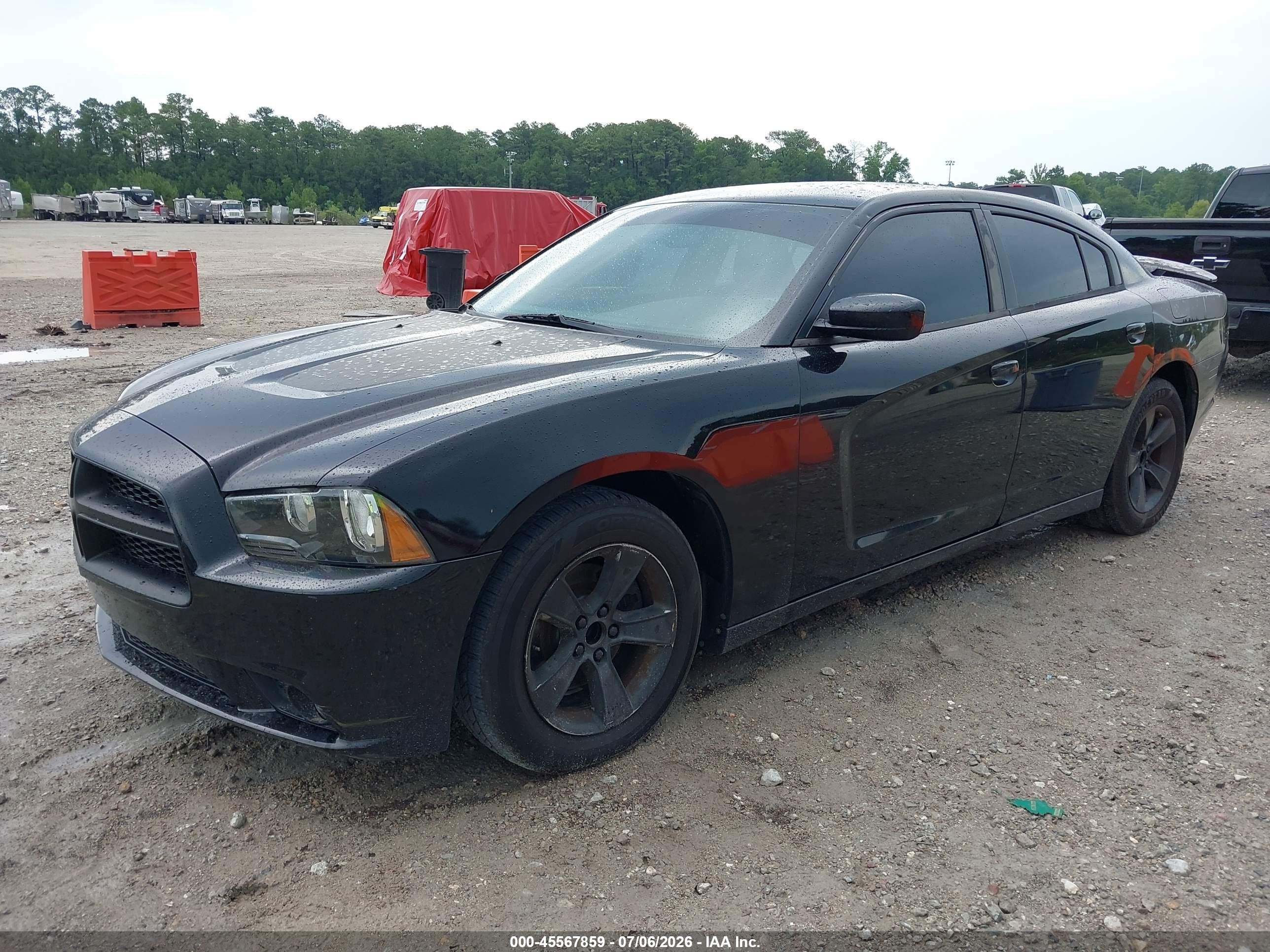 2013 Dodge Charger Se Черный vin: 2C3CDXBG2DH521022