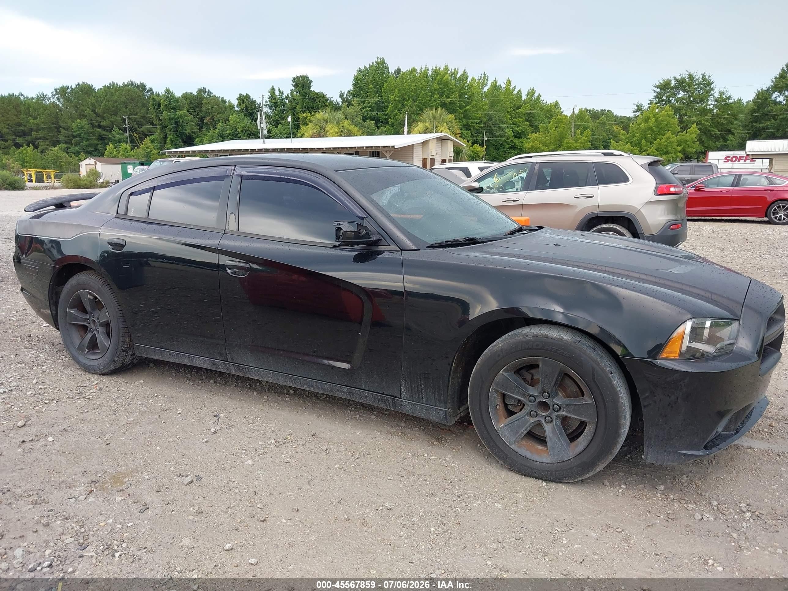 2013 Dodge Charger Se Черный vin: 2C3CDXBG2DH521022