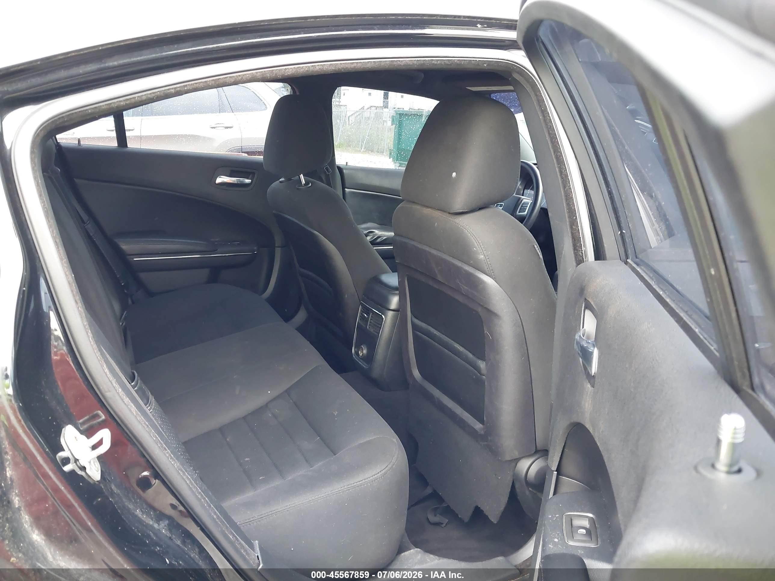 2013 Dodge Charger Se Черный vin: 2C3CDXBG2DH521022