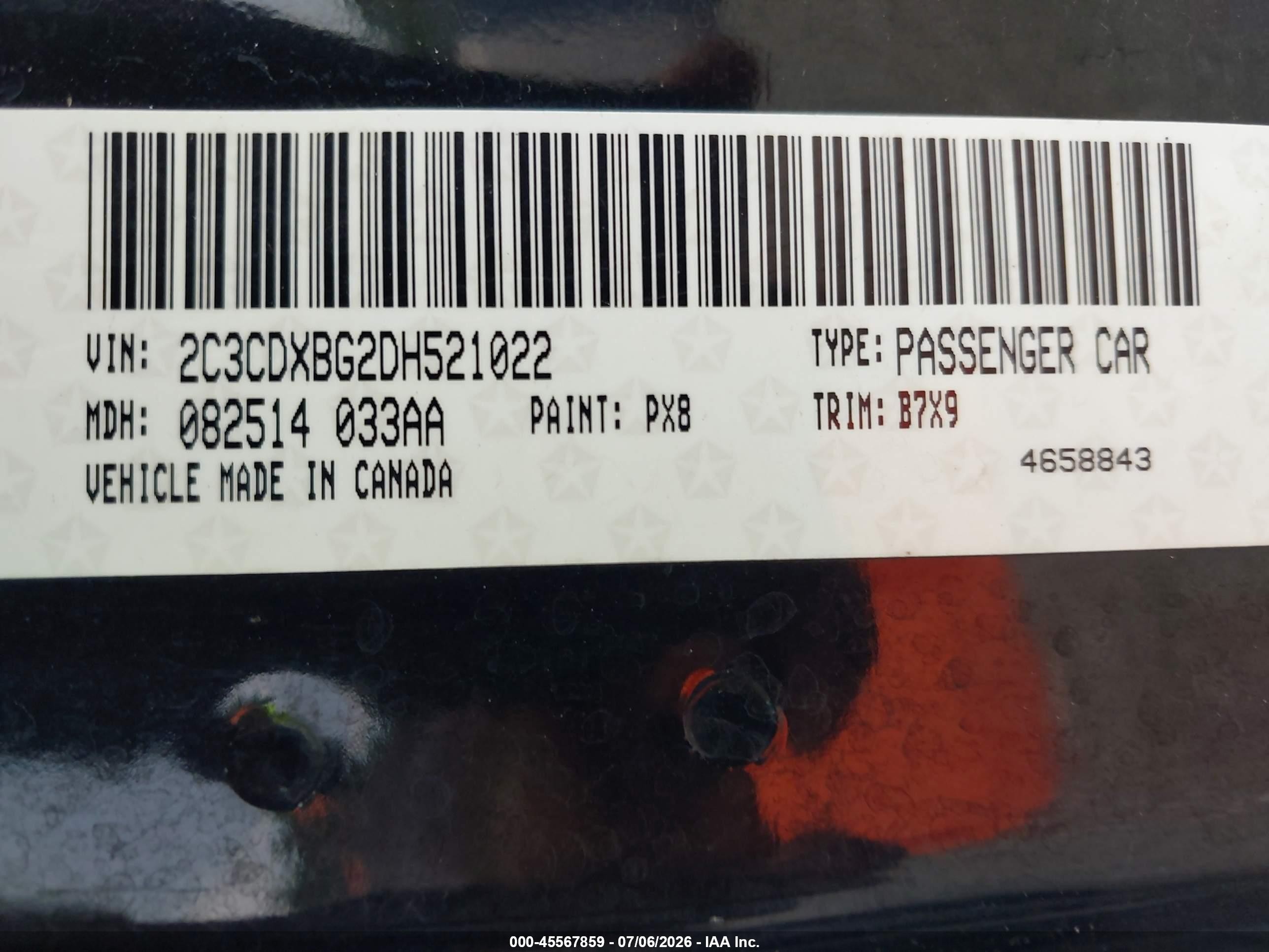2013 Dodge Charger Se Черный vin: 2C3CDXBG2DH521022