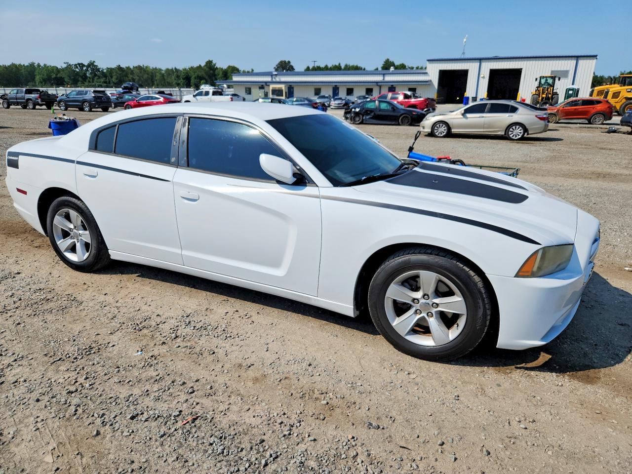 2013 Dodge Charger Se White vin: 2C3CDXBG2DH609388