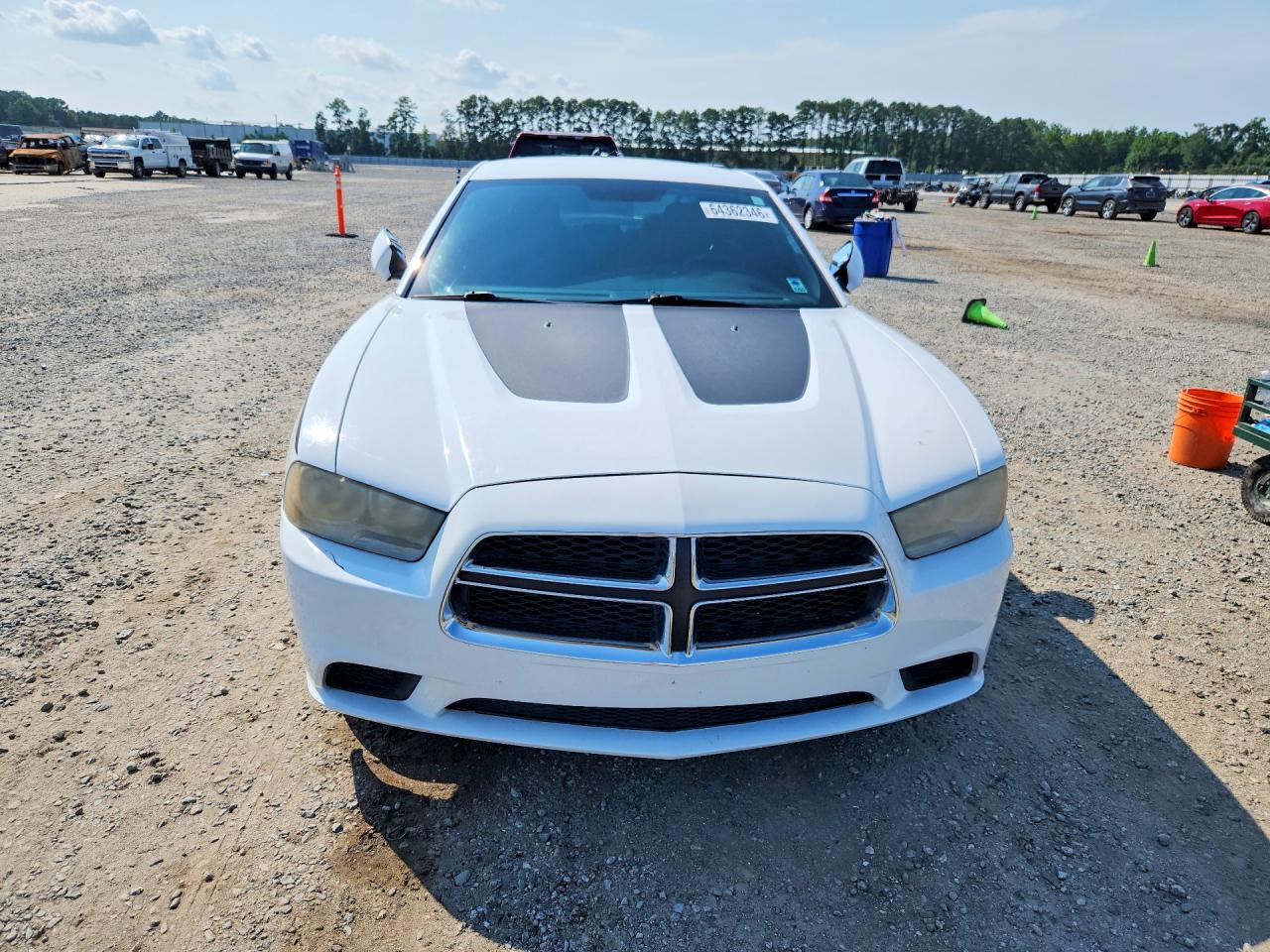 2013 Dodge Charger Se White vin: 2C3CDXBG2DH609388