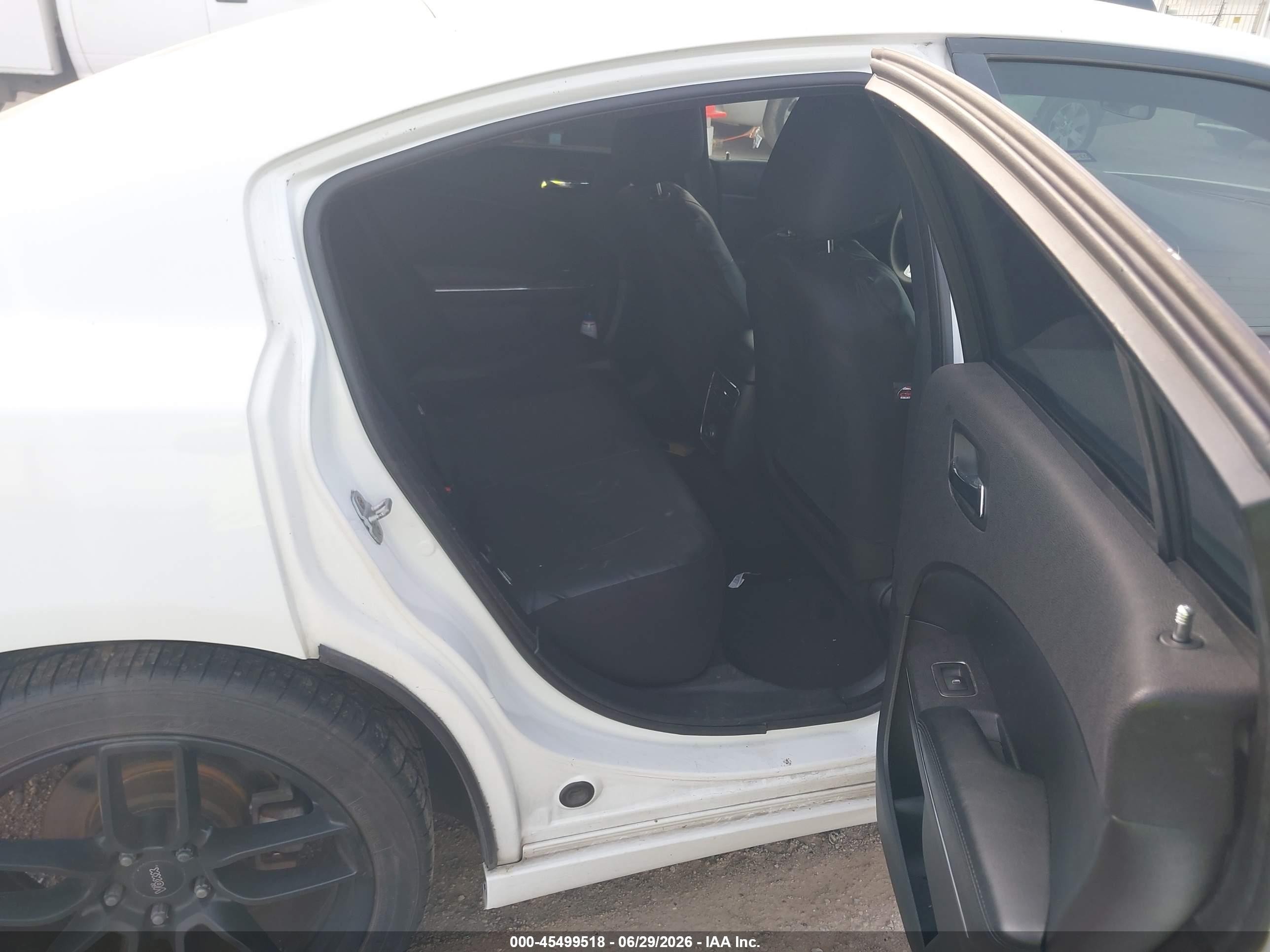 2013 Dodge Charger Se White vin: 2C3CDXBG2DH619564