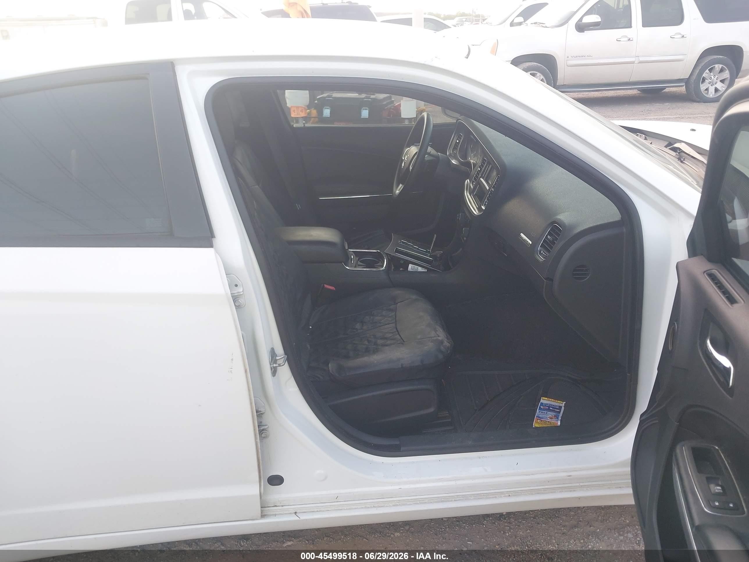 2013 Dodge Charger Se White vin: 2C3CDXBG2DH619564