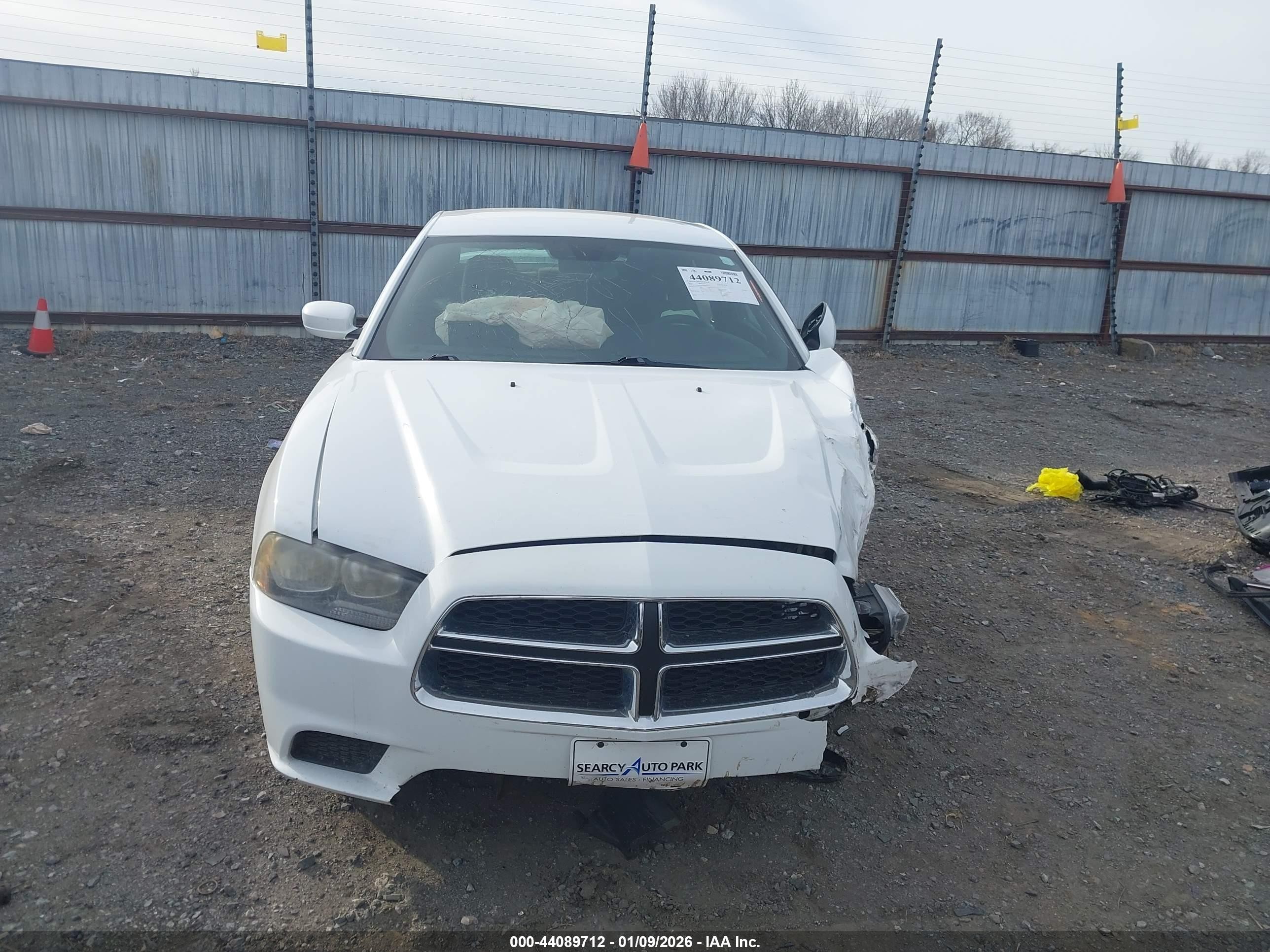 2013 Dodge Charger Se White vin: 2C3CDXBG2DH623520