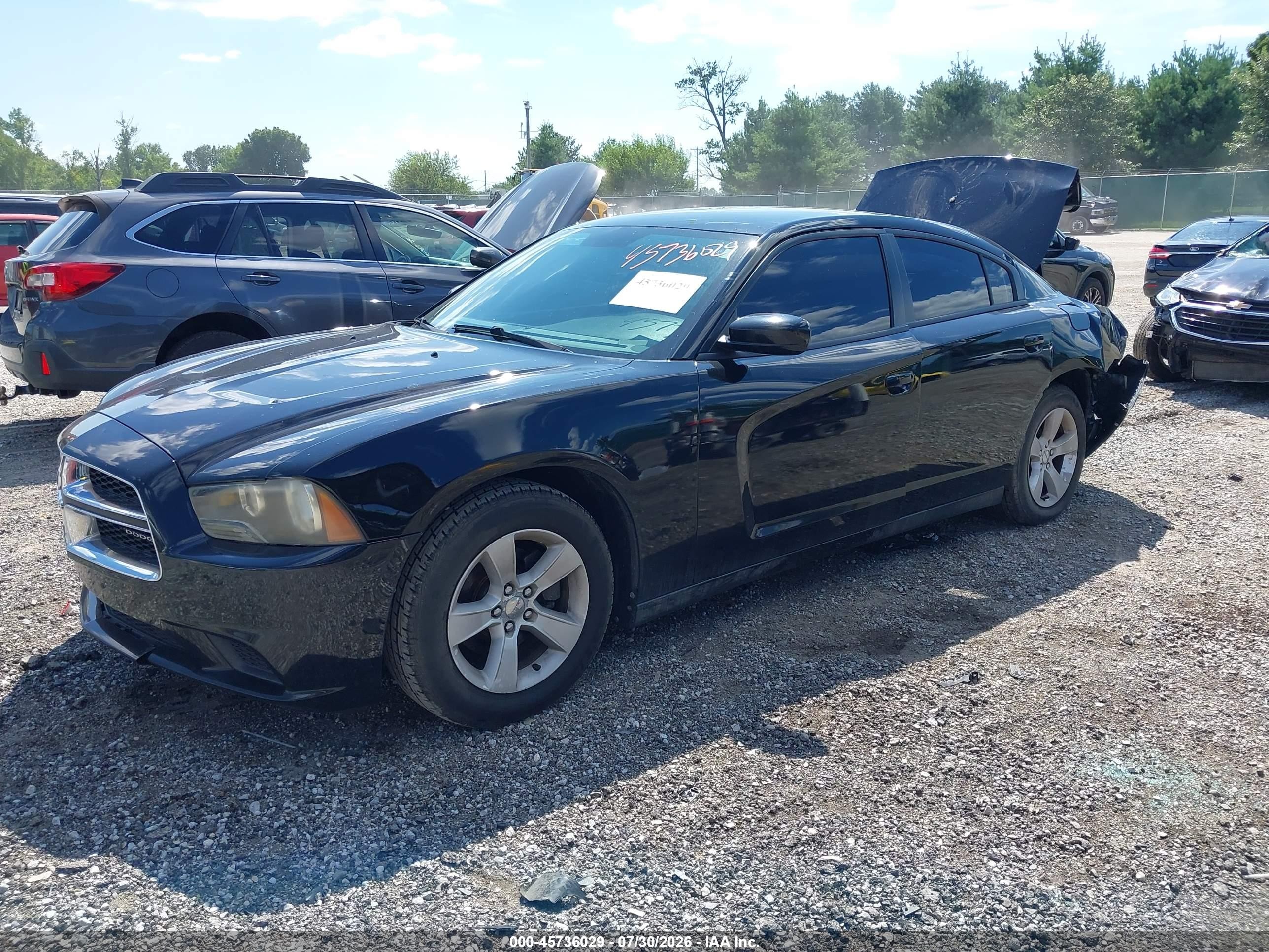 2013 Dodge Charger Se Черный vin: 2C3CDXBG2DH627700