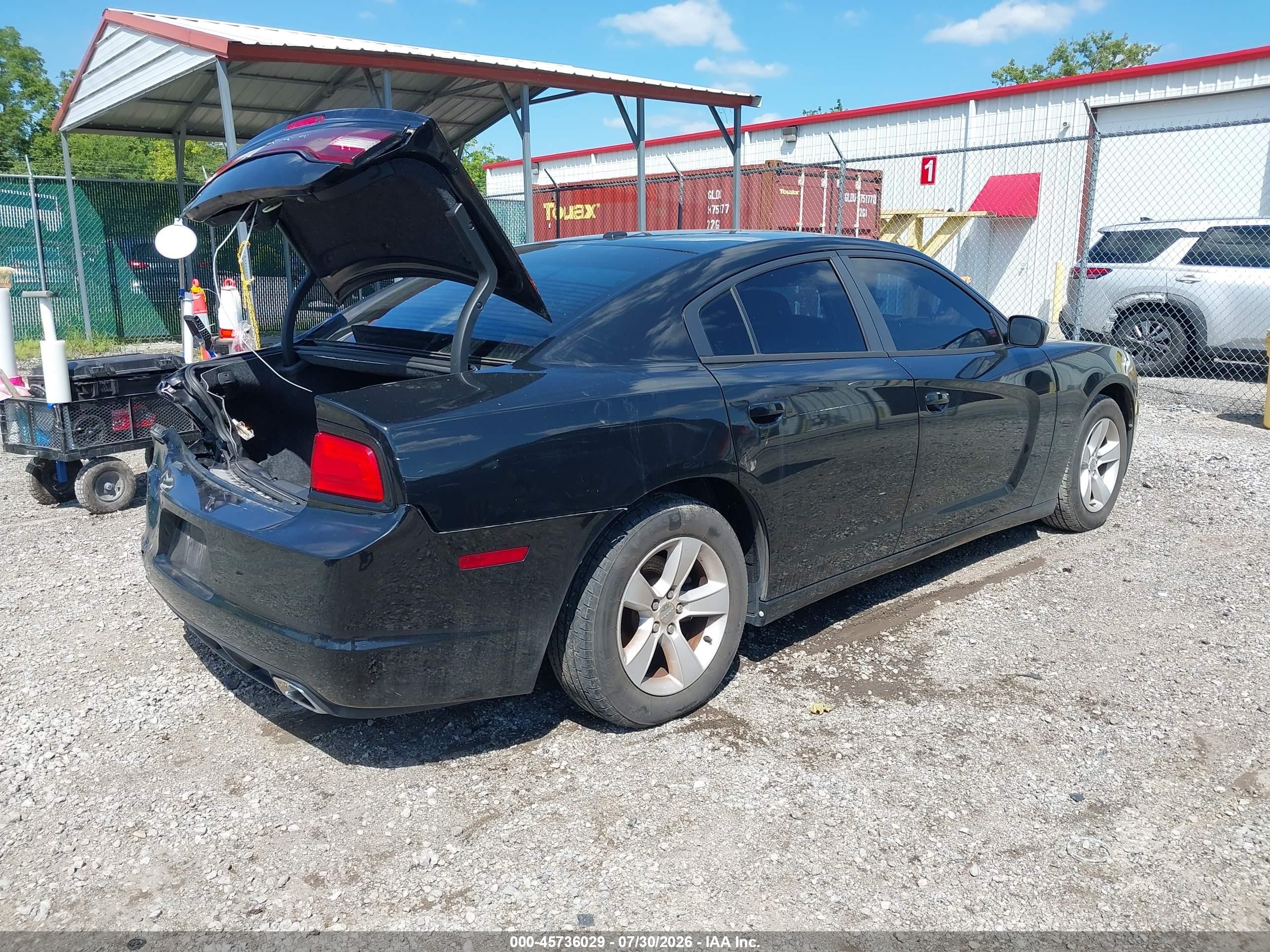 2013 Dodge Charger Se Черный vin: 2C3CDXBG2DH627700