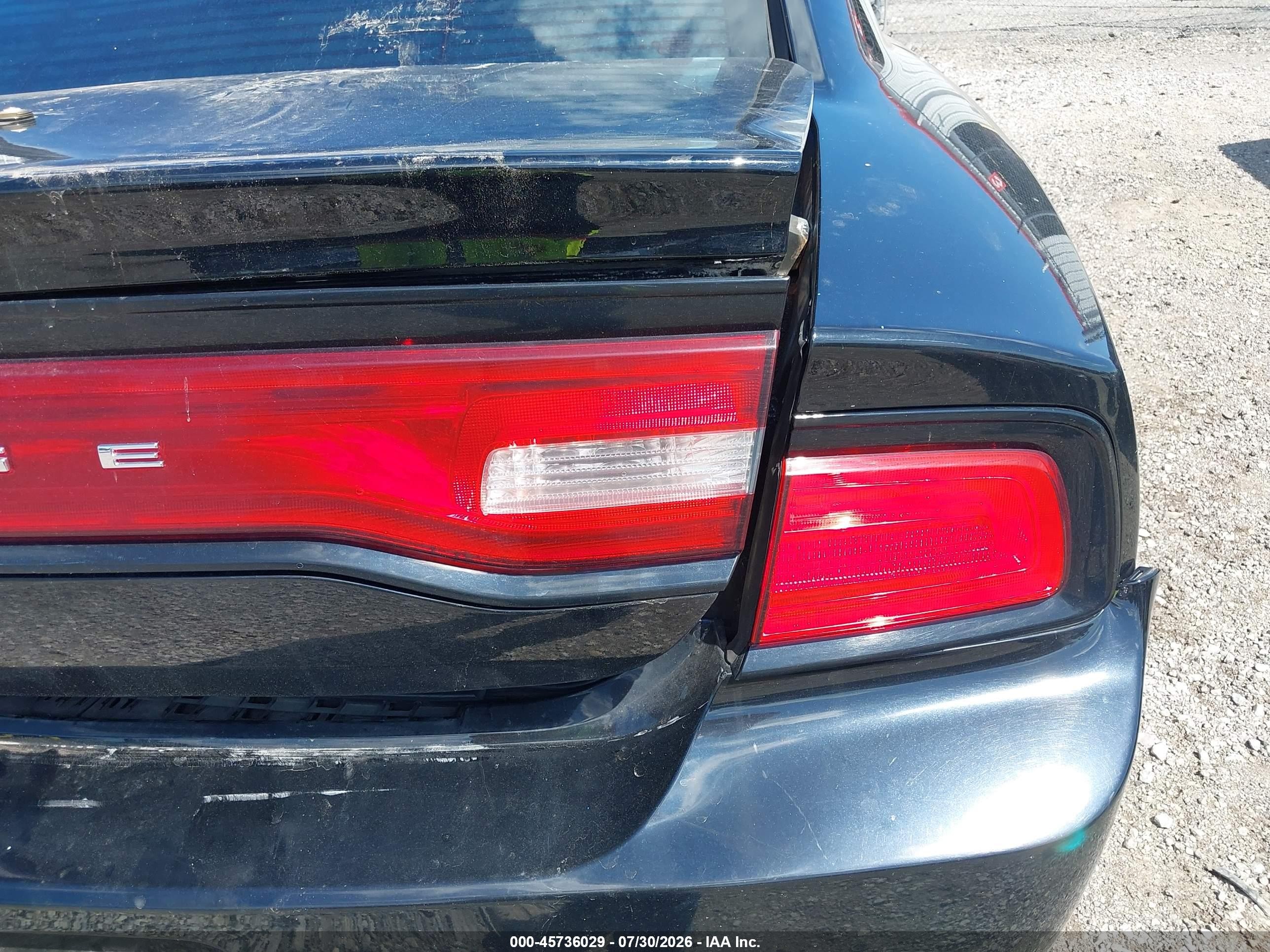 2013 Dodge Charger Se Черный vin: 2C3CDXBG2DH627700