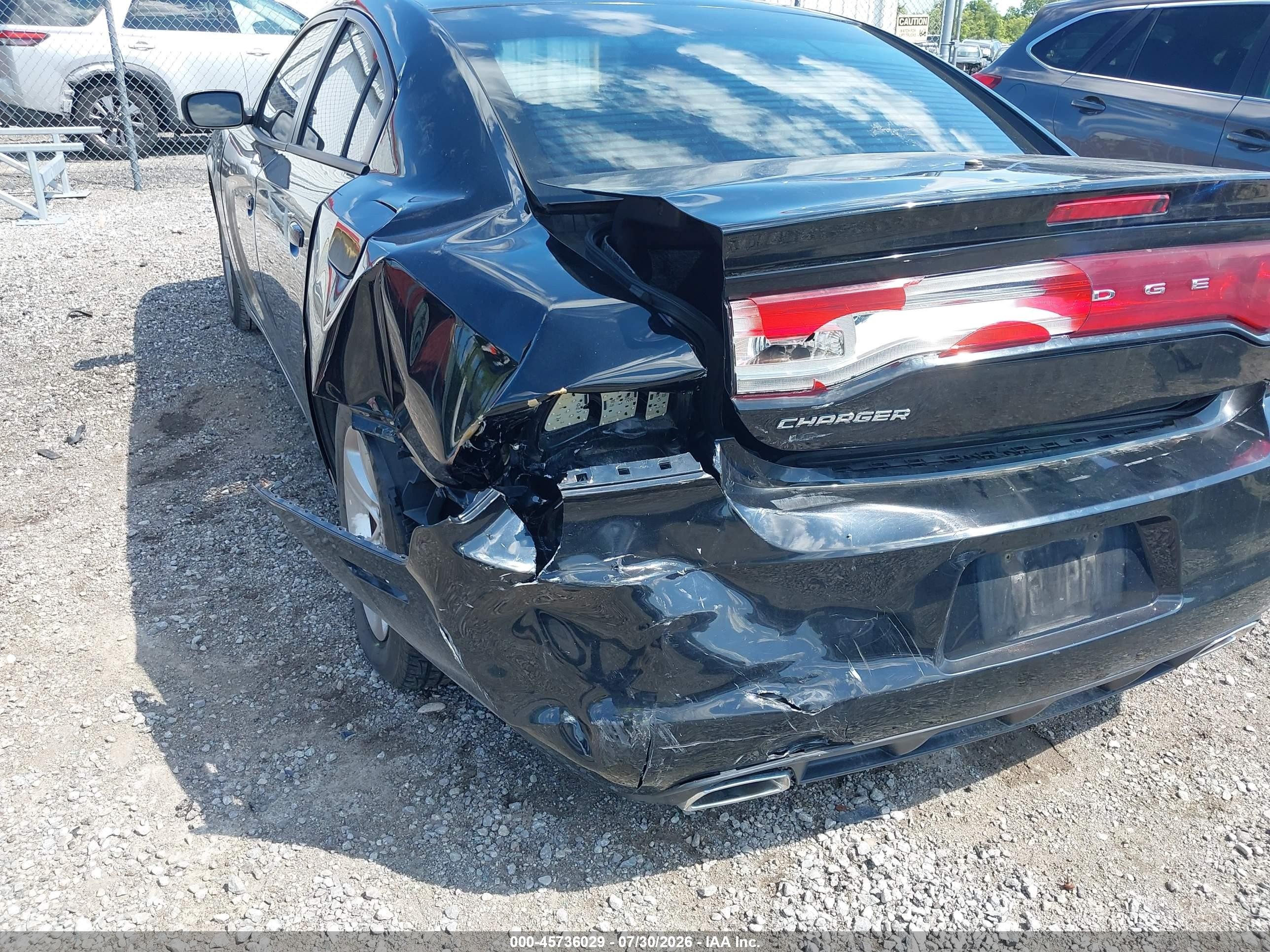 2013 Dodge Charger Se Черный vin: 2C3CDXBG2DH627700