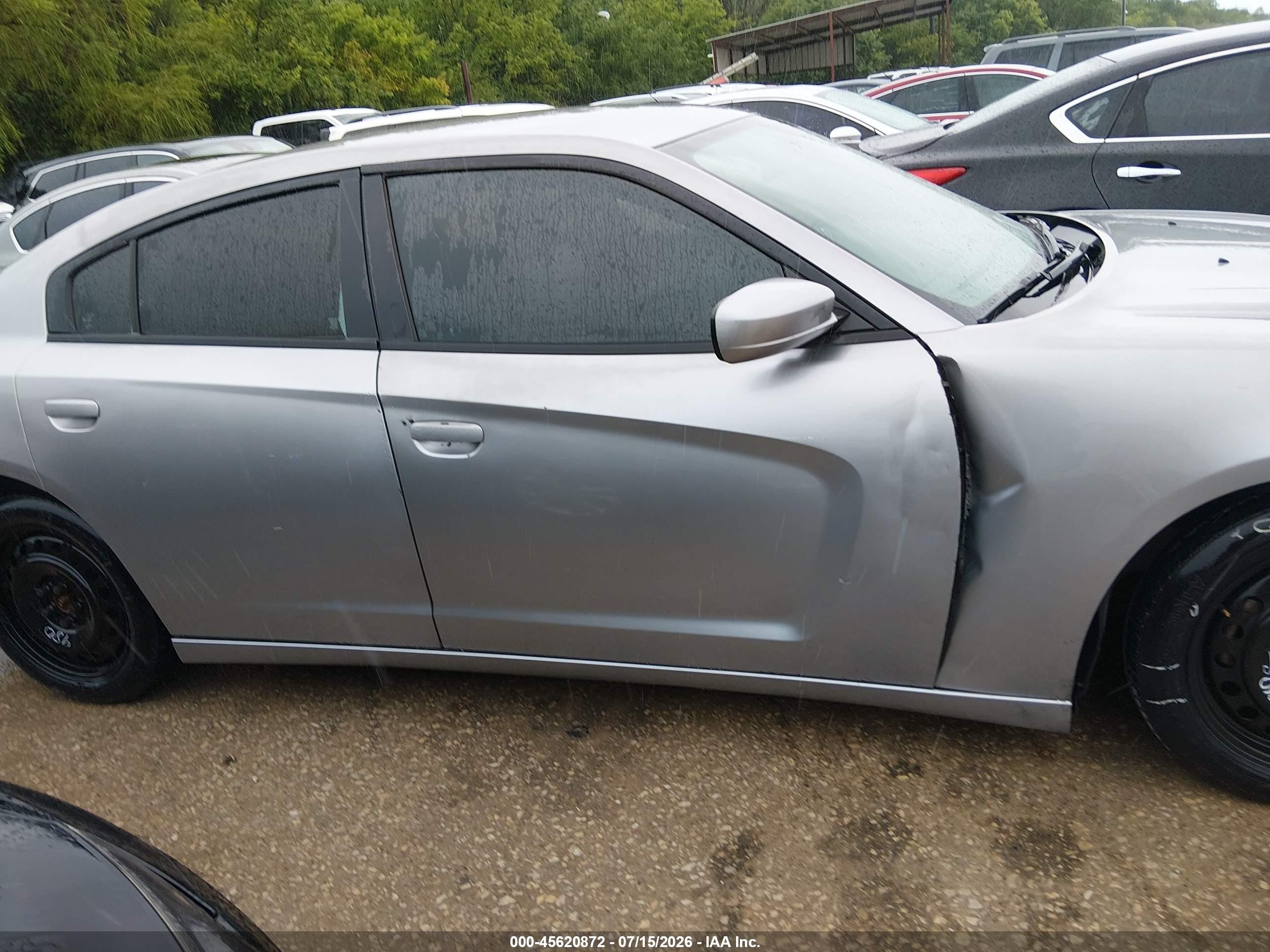 2013 Dodge Charger Se Silver vin: 2C3CDXBG2DH696869