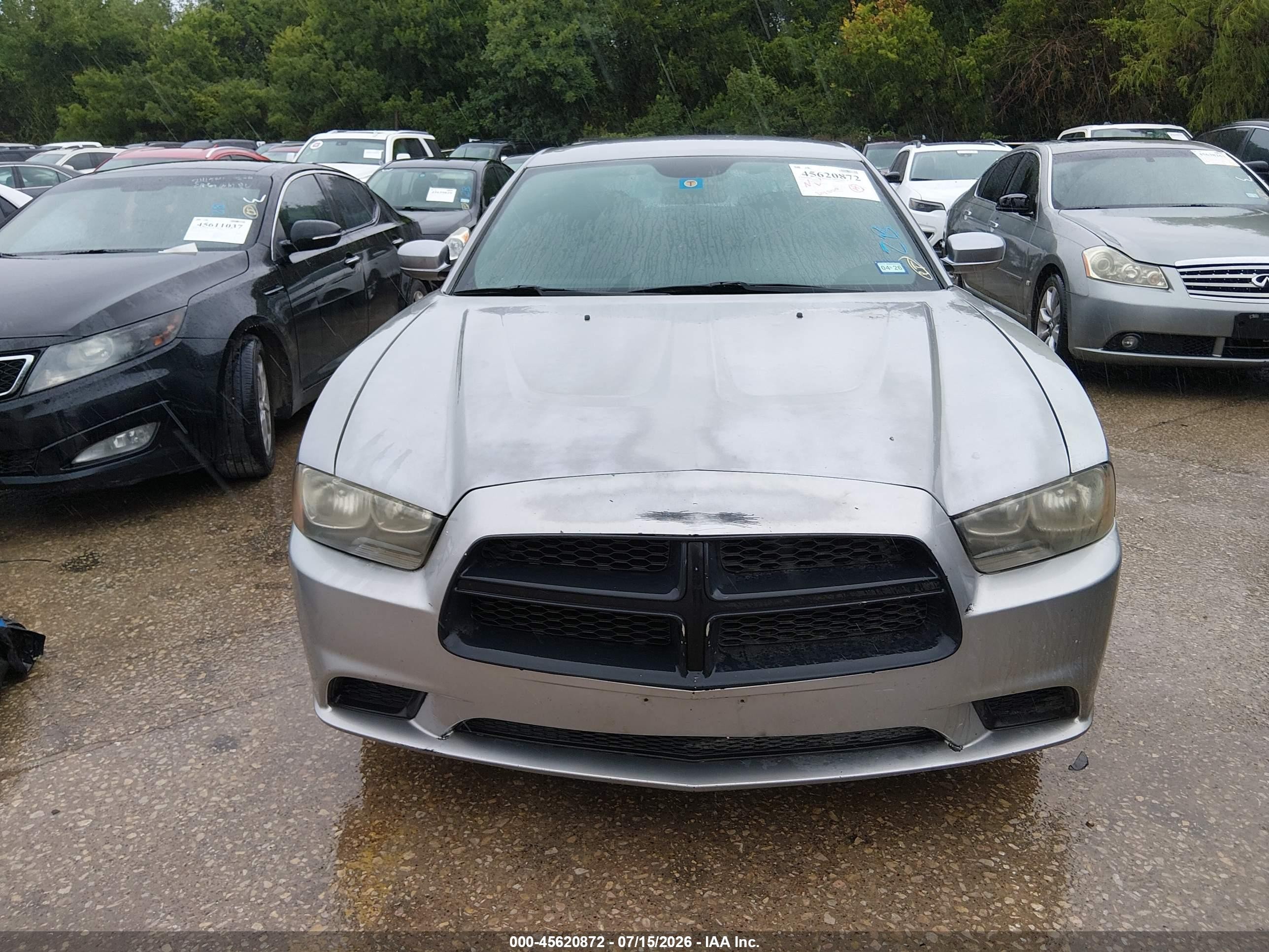 2013 Dodge Charger Se Silver vin: 2C3CDXBG2DH696869