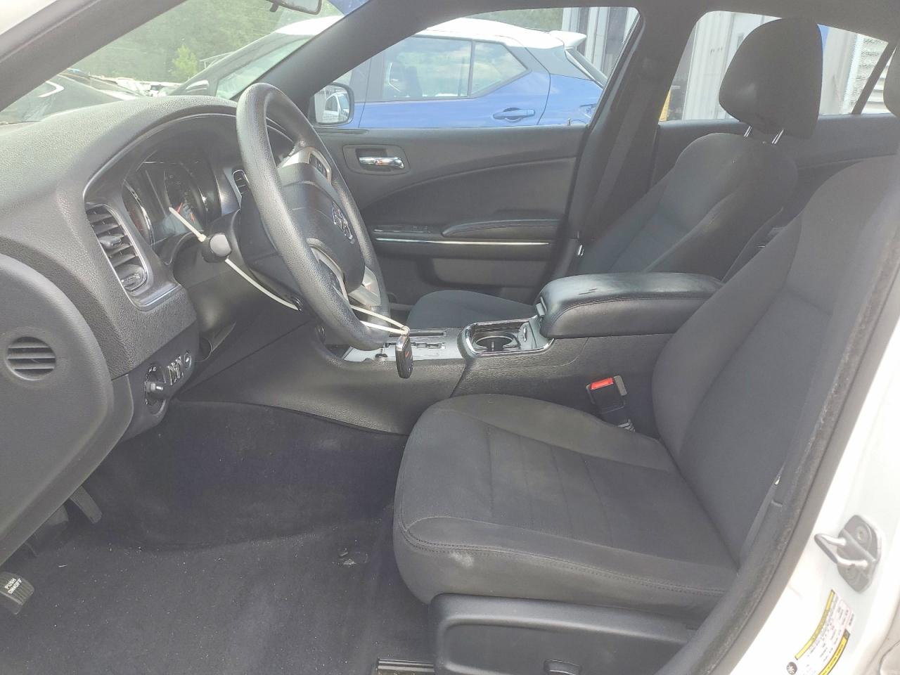 2013 Dodge Charger Se White vin: 2C3CDXBG2DH725772