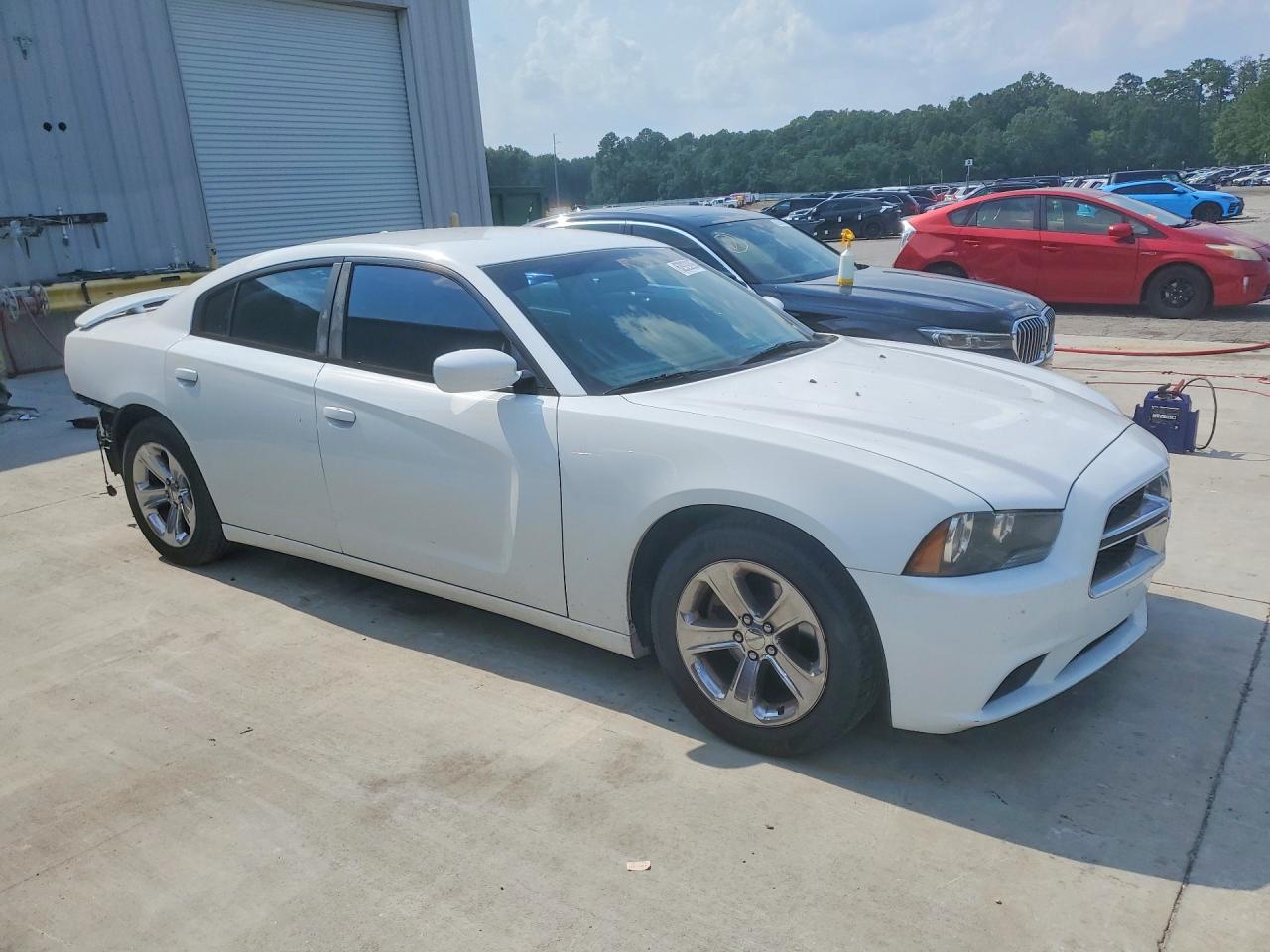 2013 Dodge Charger Se White vin: 2C3CDXBG2DH725772