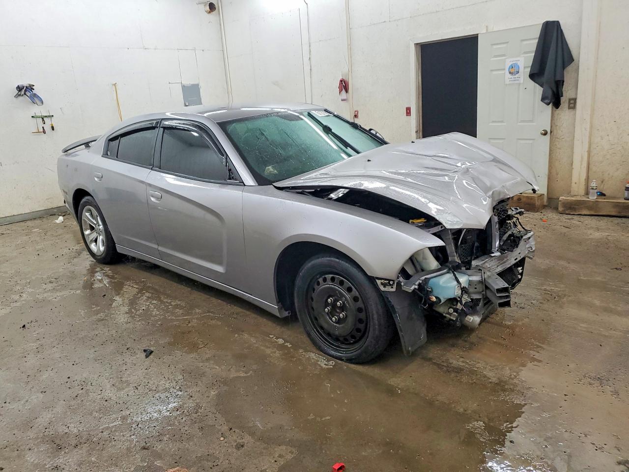 2014 Dodge Charger Se Silver vin: 2C3CDXBG2EH102282
