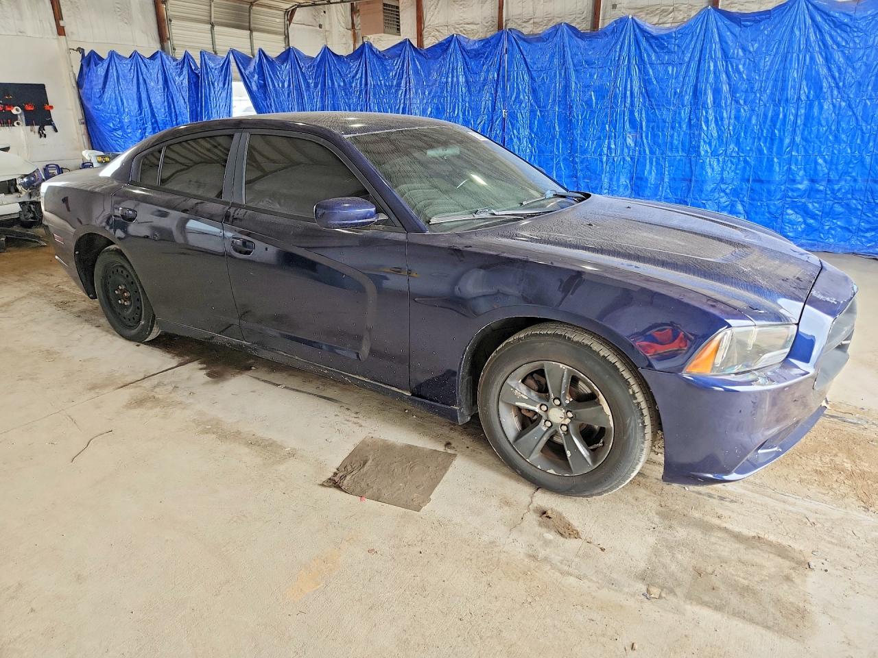2014 Dodge Charger Se Blue vin: 2C3CDXBG2EH131121