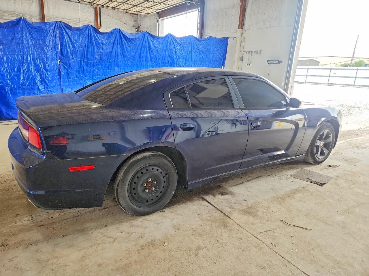 2014 Dodge Charger Se Blue vin: 2C3CDXBG2EH131121