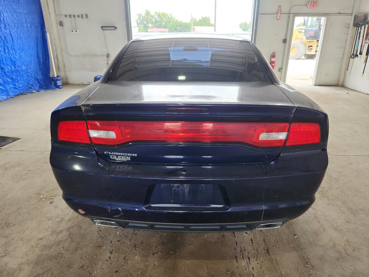 2014 Dodge Charger Se Blue vin: 2C3CDXBG2EH131121 Damage: Rear Bumper/Cover, Scraped, 3 To 4 Inches