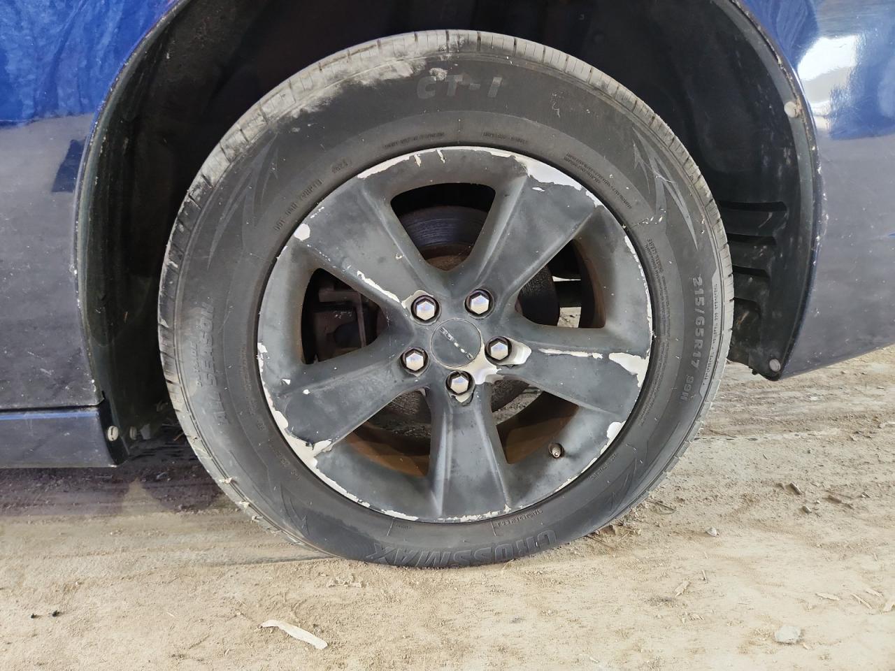 2014 Dodge Charger Se Blue vin: 2C3CDXBG2EH131121 Damage: Left Rear Wheel, Curb Rash, > 12 Inches
