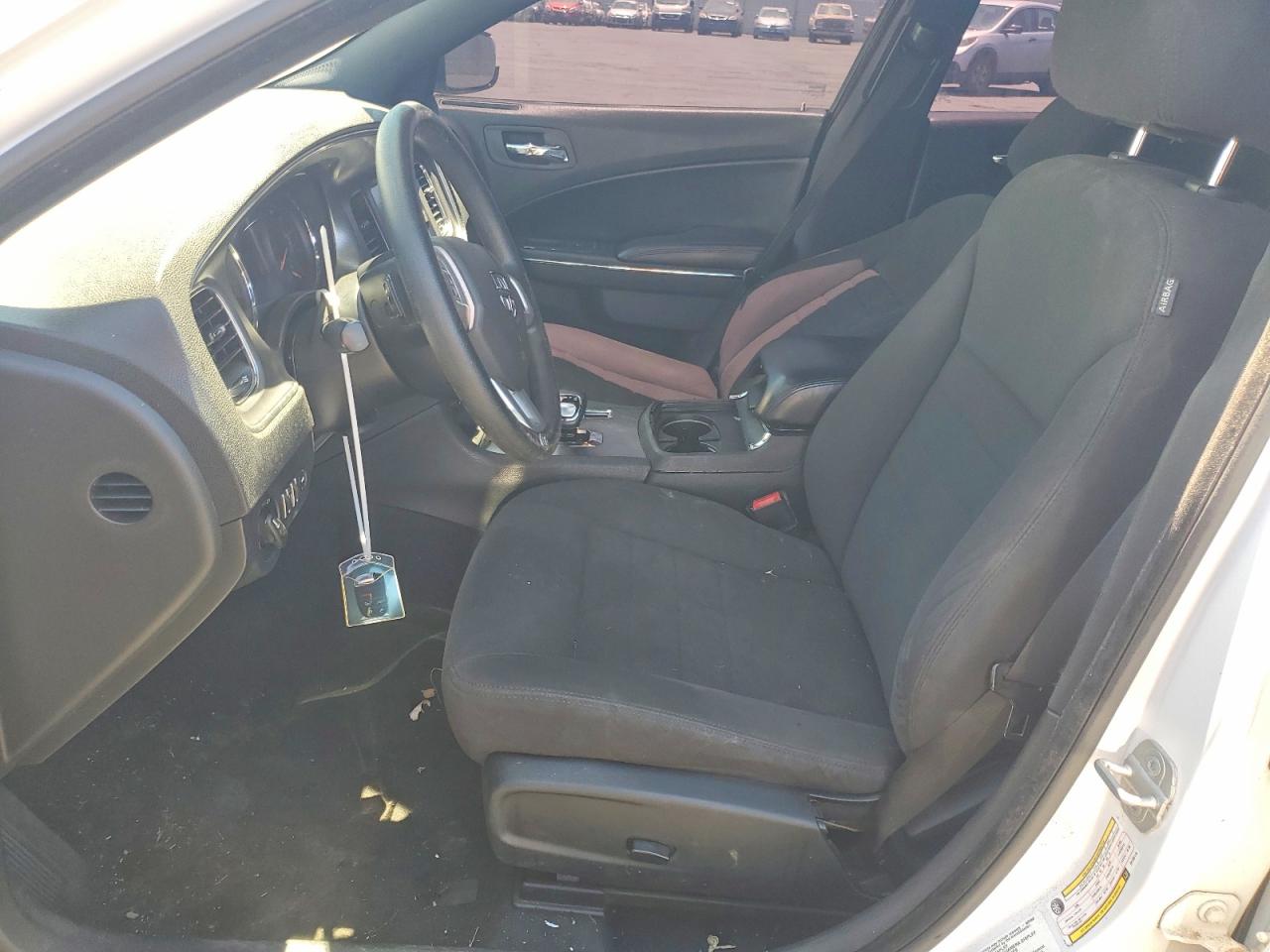 2014 Dodge Charger Se White vin: 2C3CDXBG2EH135119