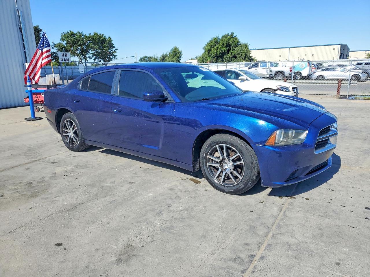 2014 Dodge Charger Se Blue vin: 2C3CDXBG2EH192114