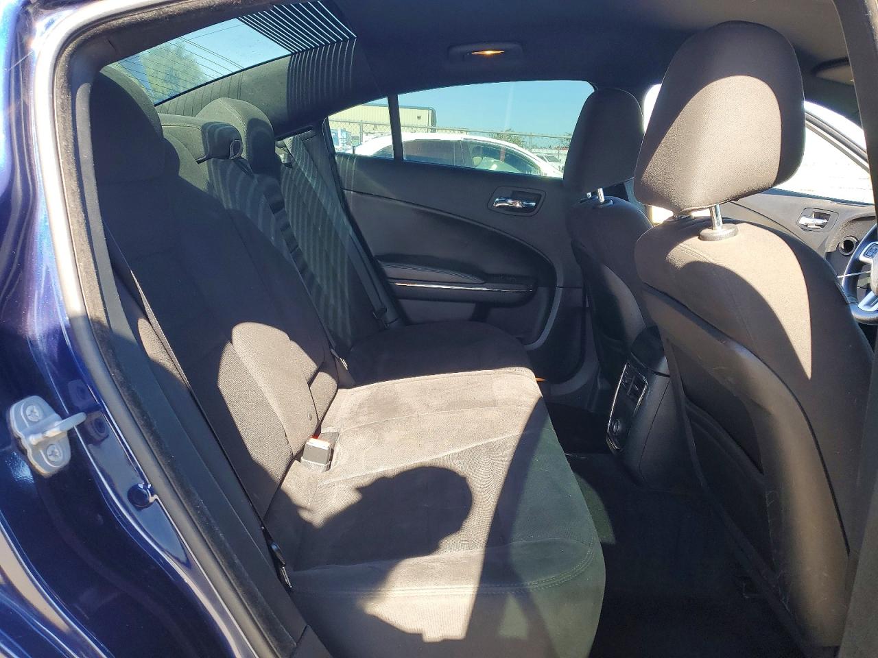 2014 Dodge Charger Se Blue vin: 2C3CDXBG2EH192114
