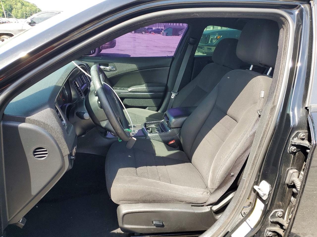 2014 Dodge Charger Se Black vin: 2C3CDXBG2EH226195