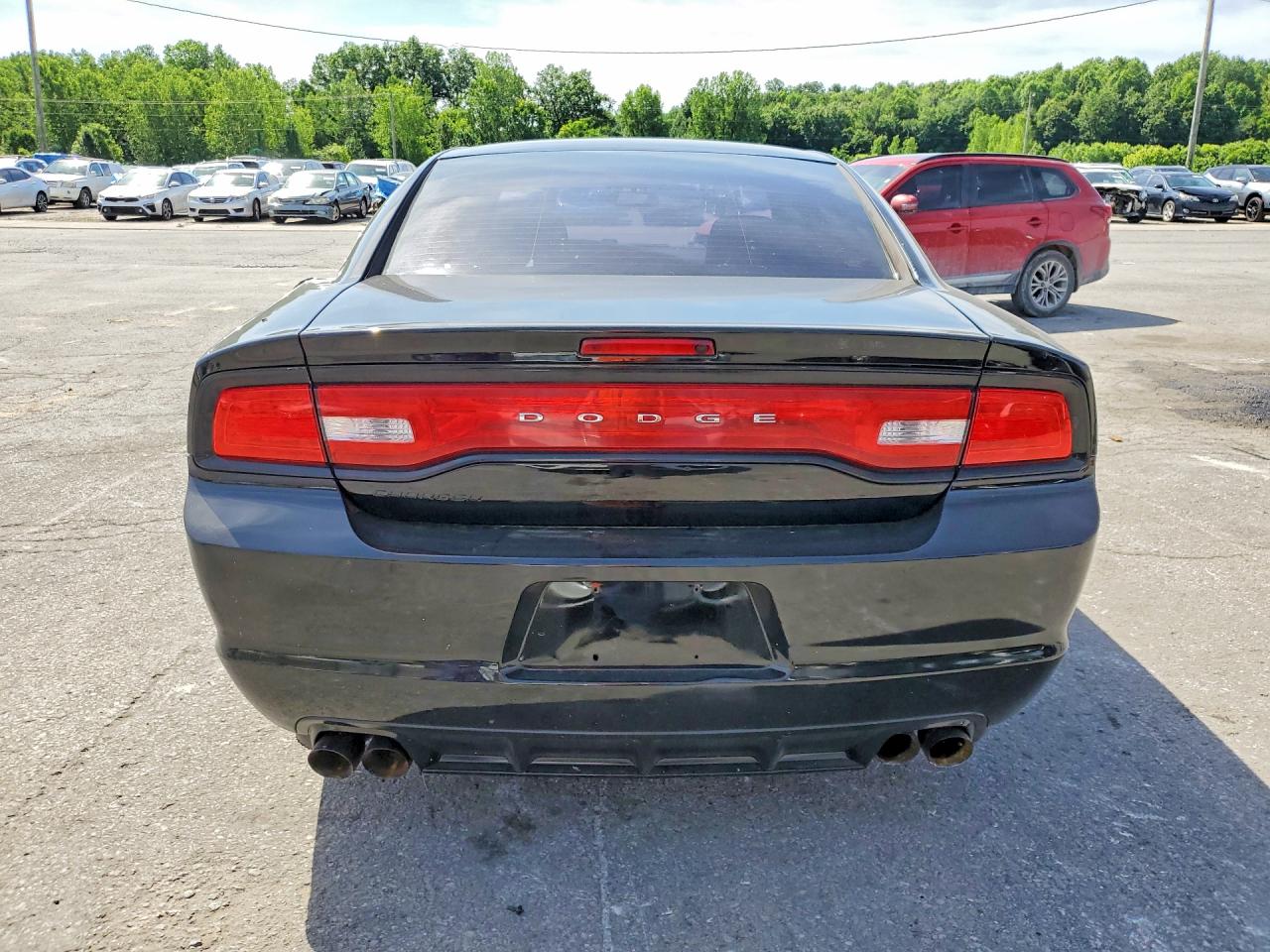 2014 Dodge Charger Se Black vin: 2C3CDXBG2EH226195