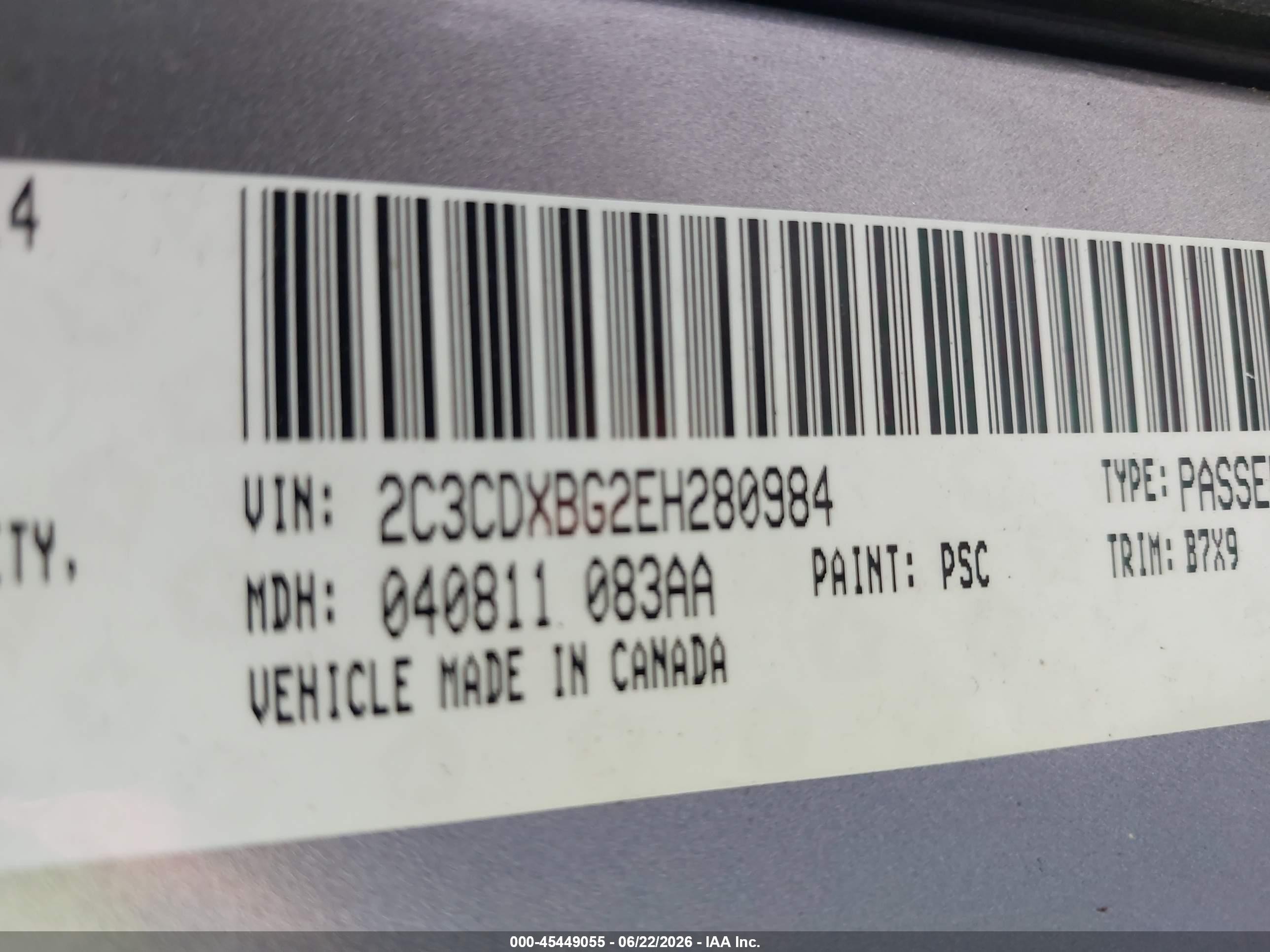 2014 Dodge Charger Se Серебряный vin: 2C3CDXBG2EH280984