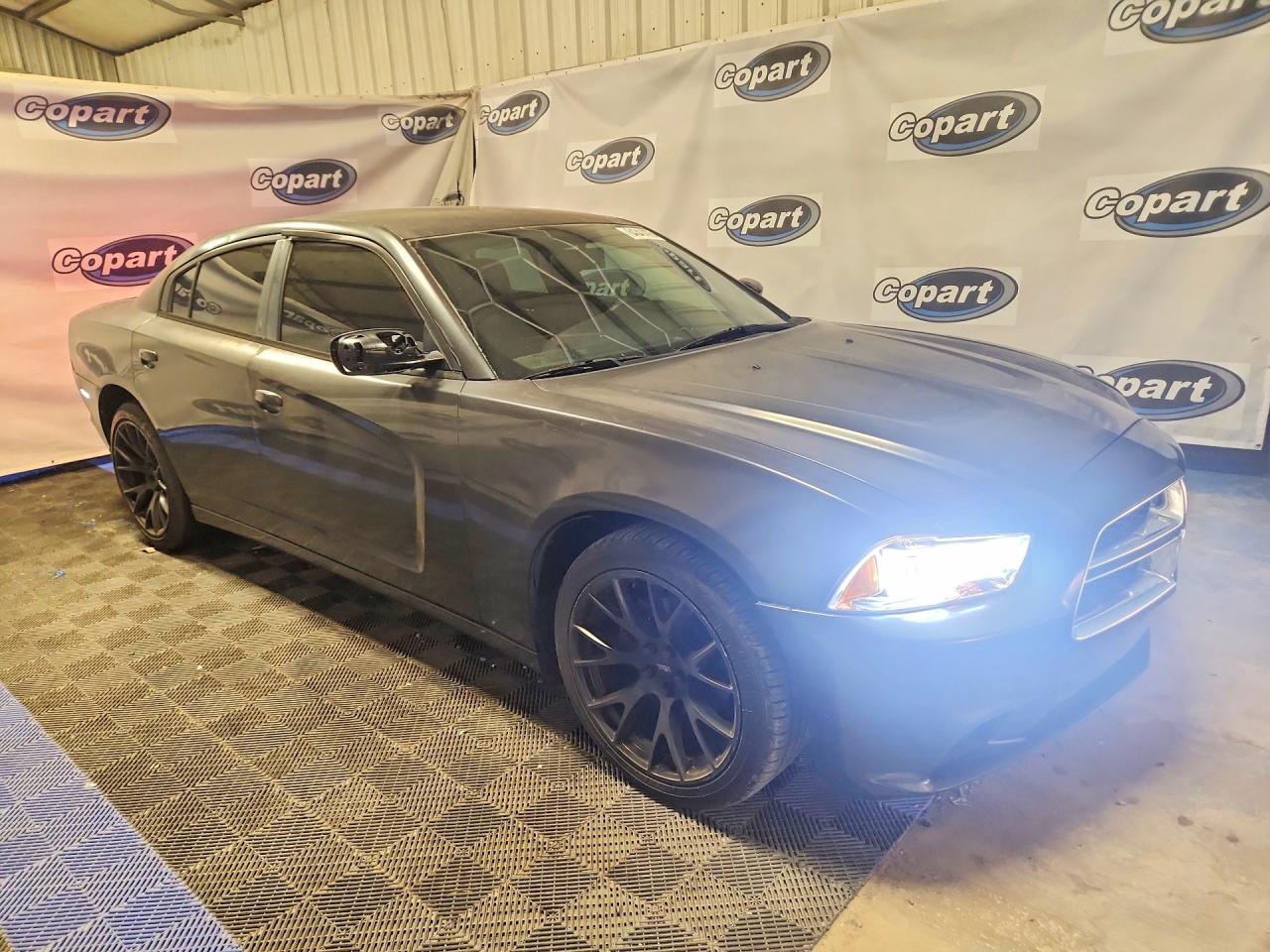 2014 Dodge Charger Se Black vin: 2C3CDXBG2EH324238