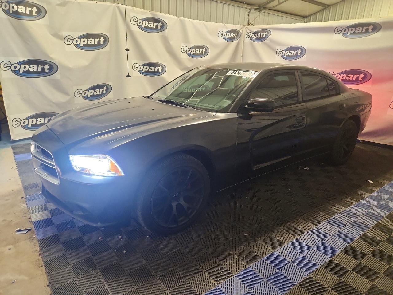 2014 Dodge Charger Se Black vin: 2C3CDXBG2EH324238