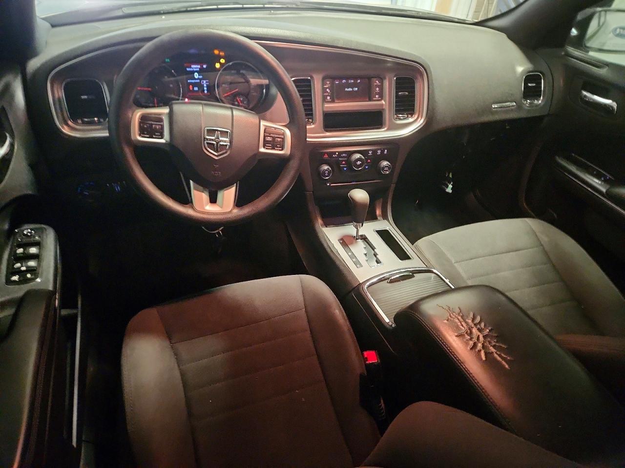 2014 Dodge Charger Se Black vin: 2C3CDXBG2EH324238