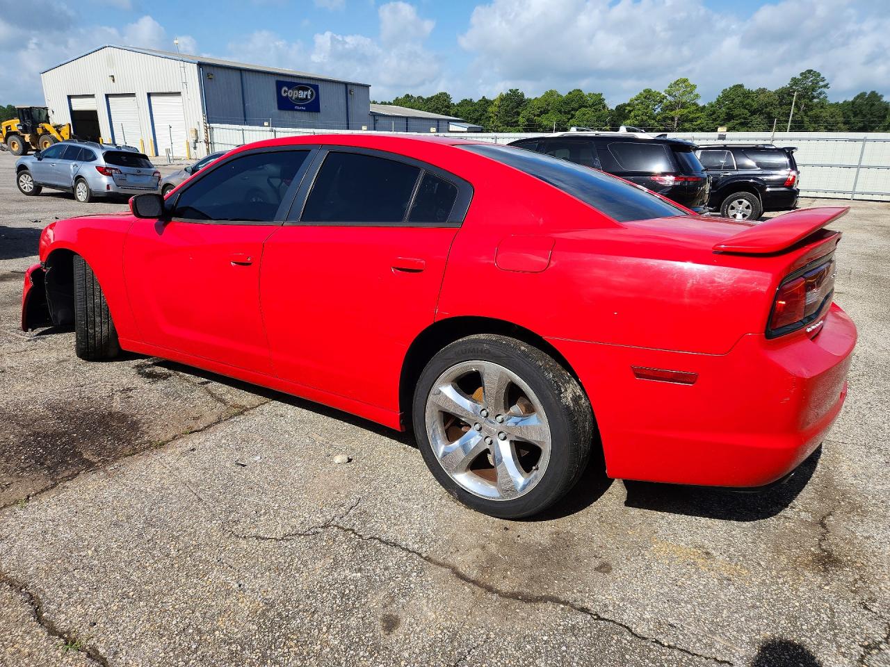 2014 Dodge Charger Se Red vin: 2C3CDXBG2EH353772