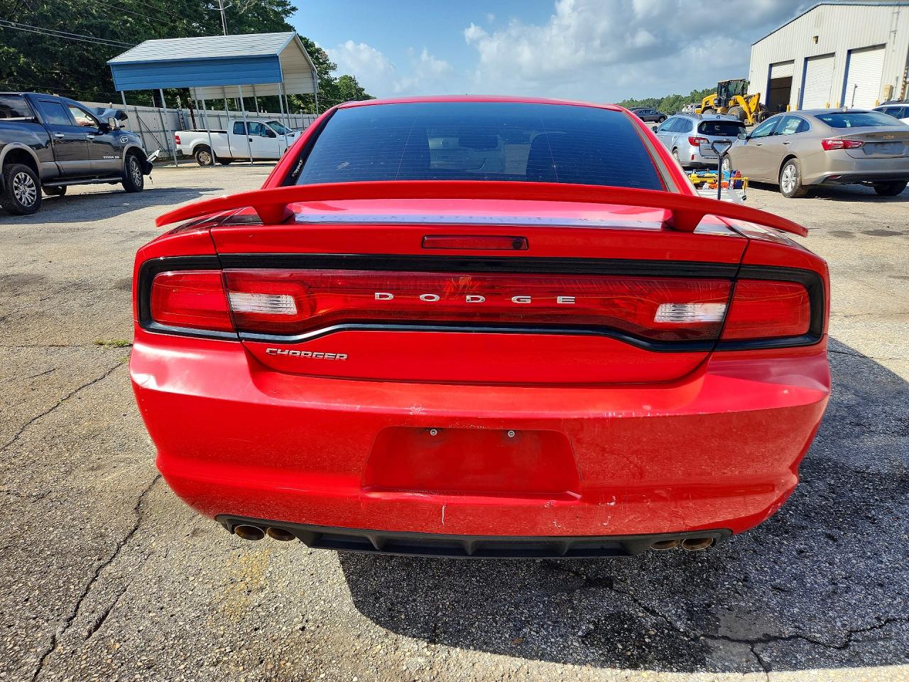 2014 Dodge Charger Se Red vin: 2C3CDXBG2EH353772