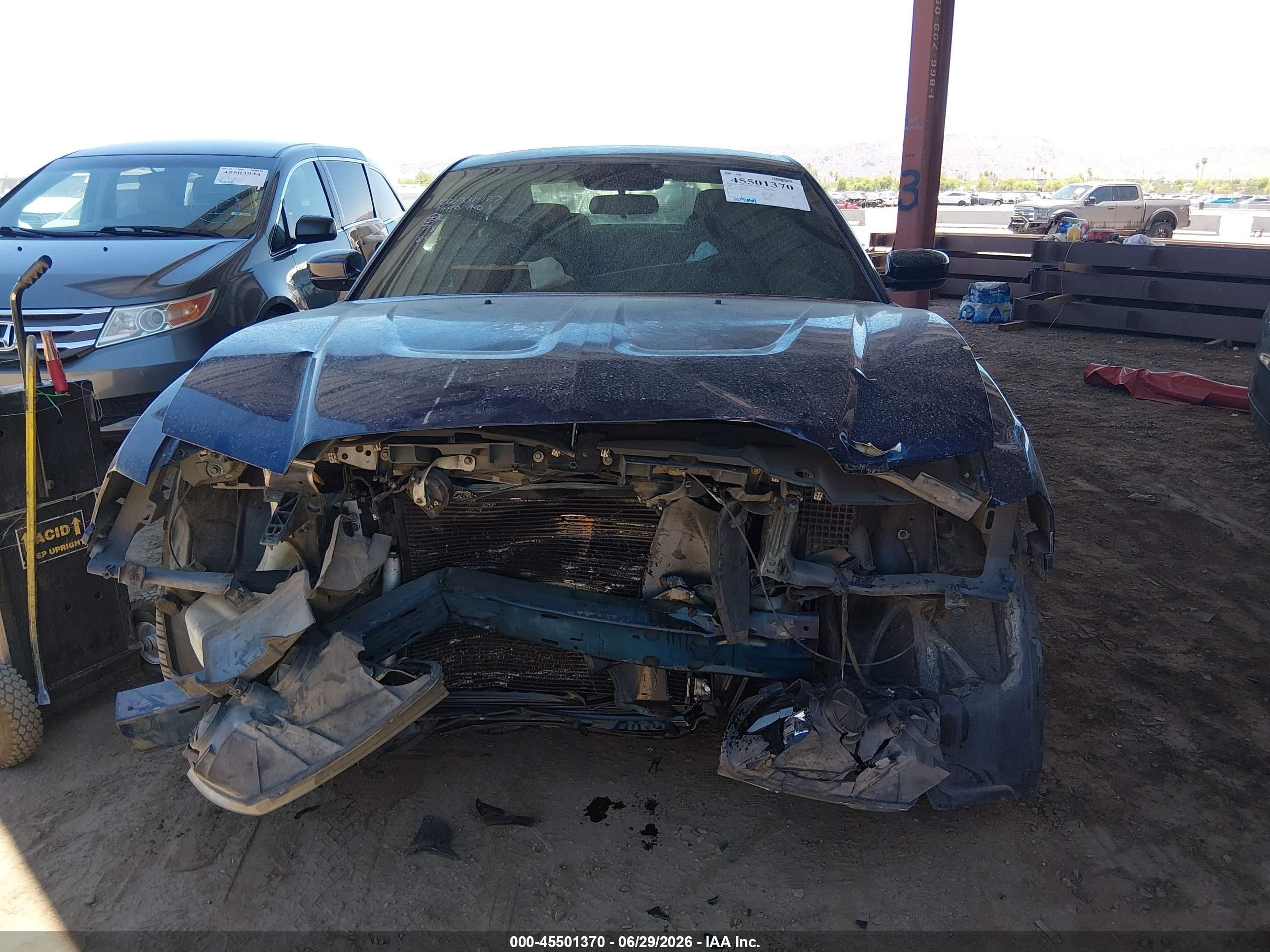 2014 Dodge Charger Se Blue vin: 2C3CDXBG2EH358972