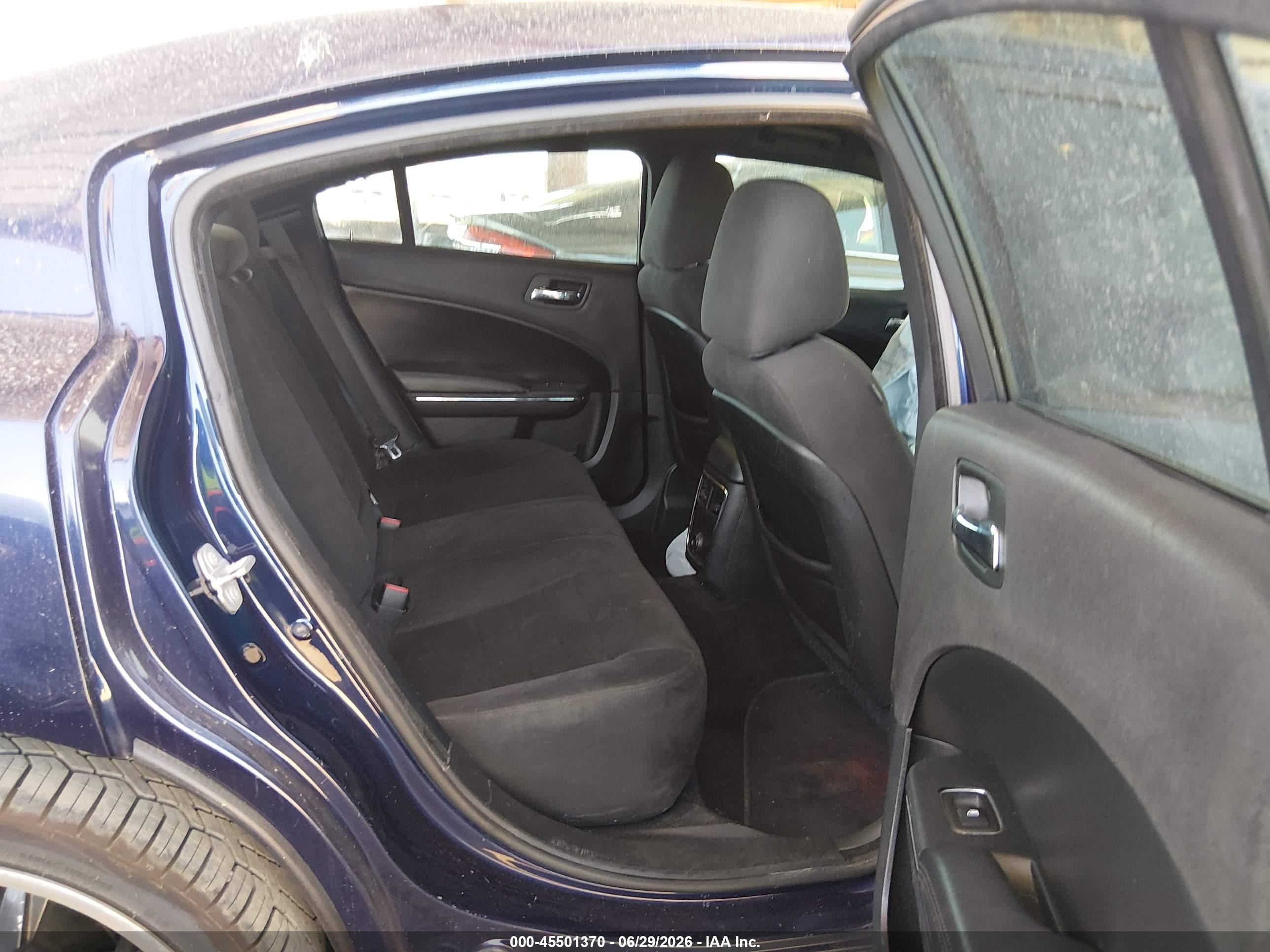 2014 Dodge Charger Se Blue vin: 2C3CDXBG2EH358972