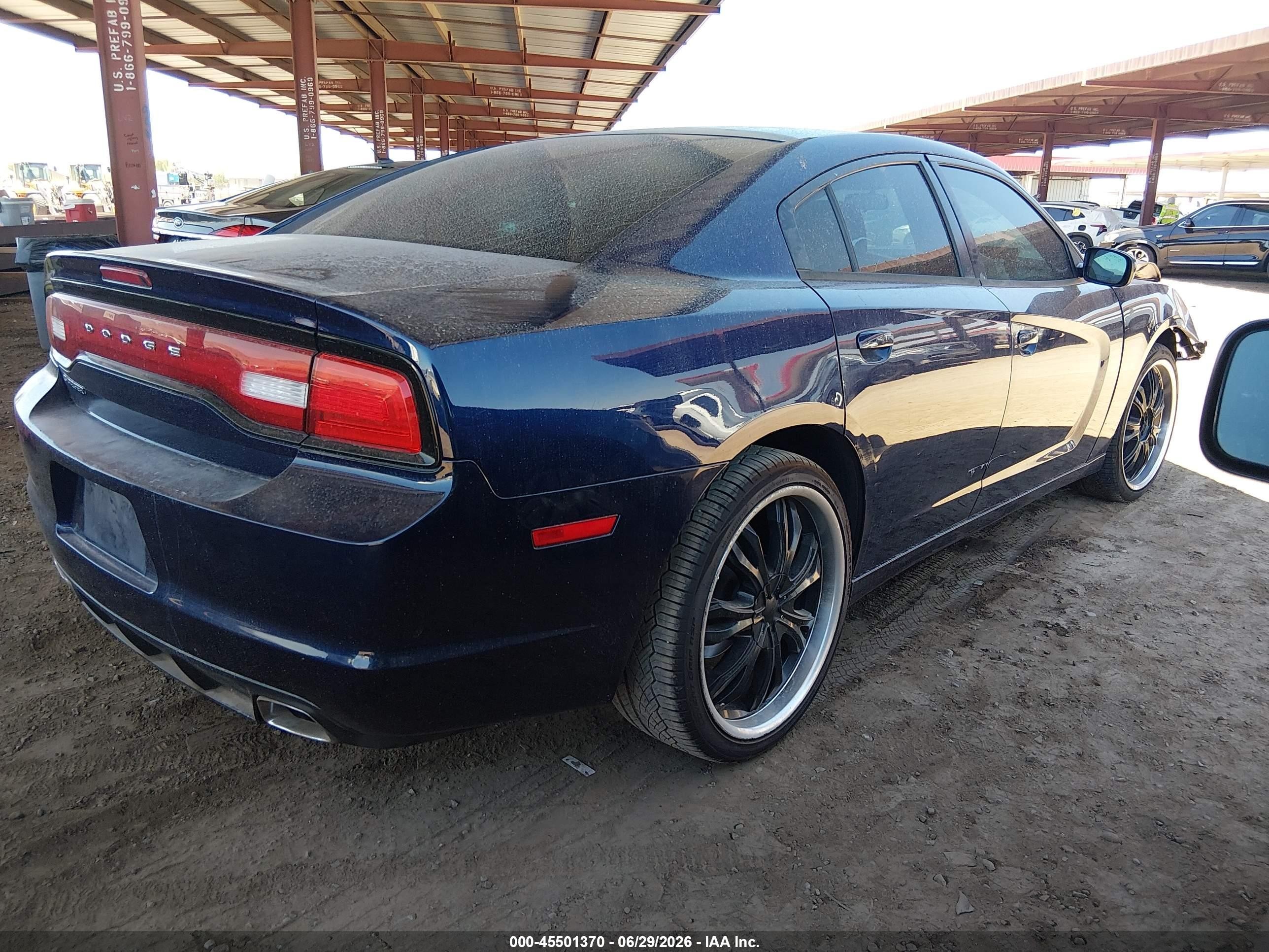 2014 Dodge Charger Se Blue vin: 2C3CDXBG2EH358972