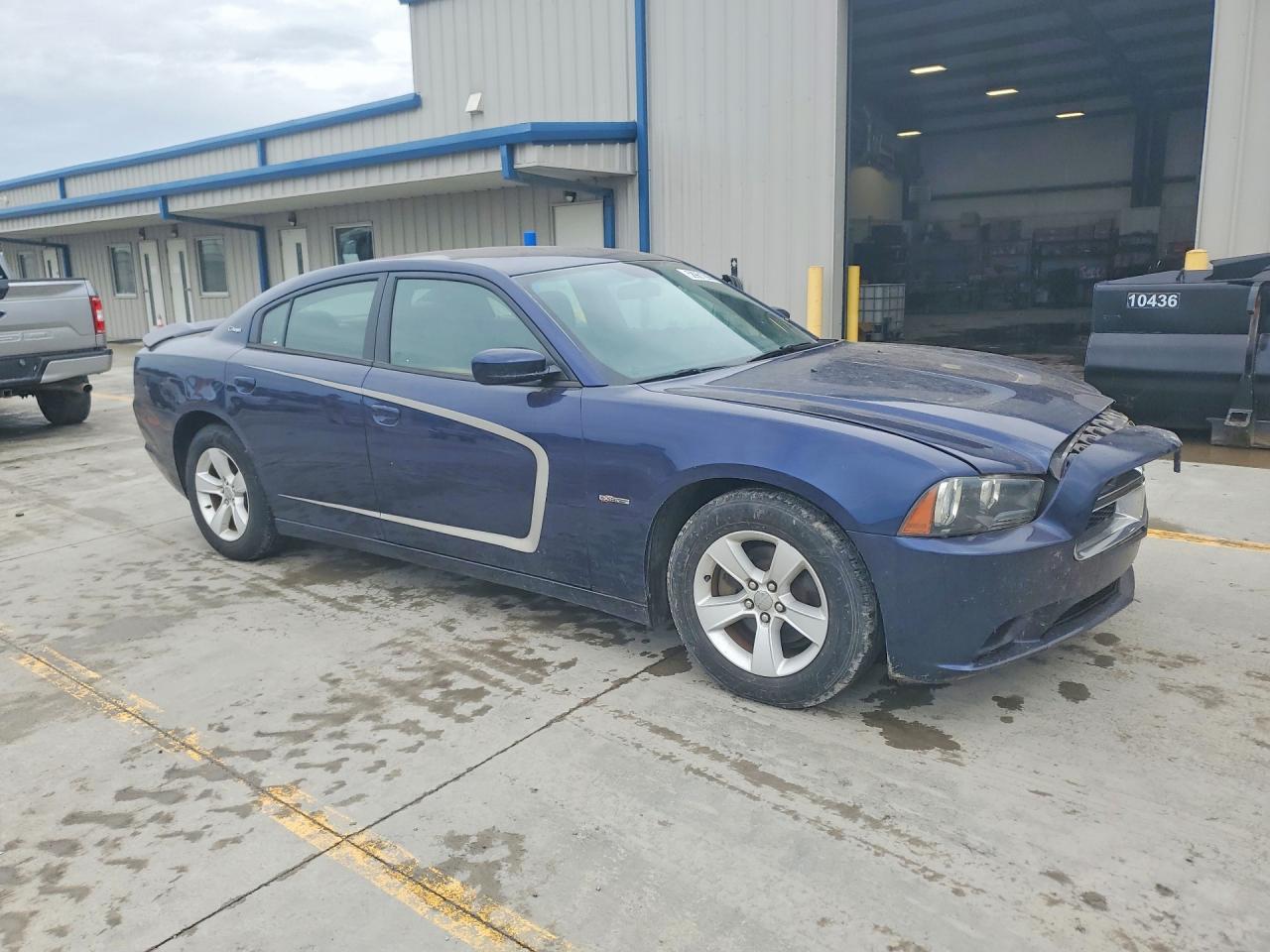 2014 Dodge Charger Se Blue vin: 2C3CDXBG2EH368899