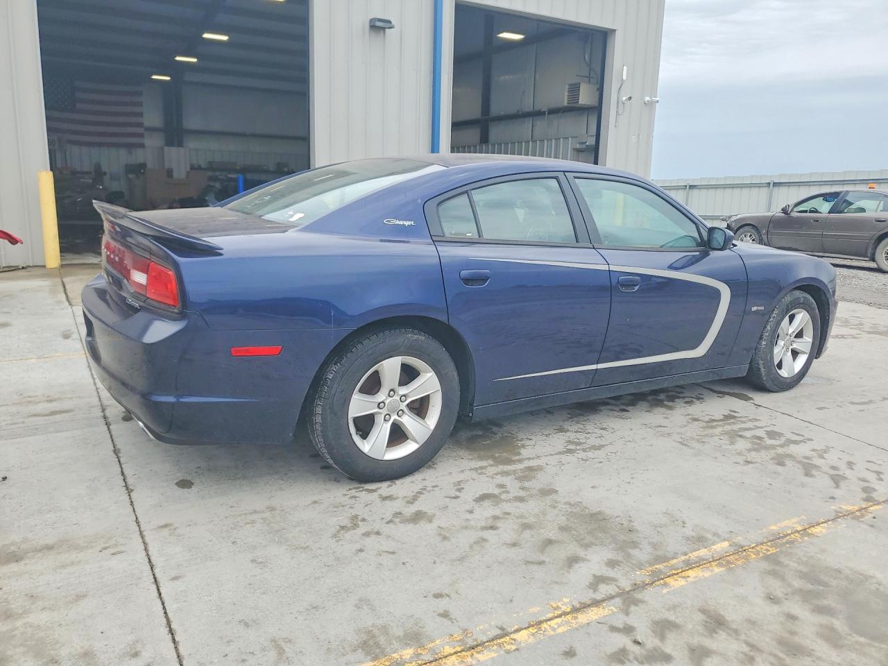 2014 Dodge Charger Se Blue vin: 2C3CDXBG2EH368899