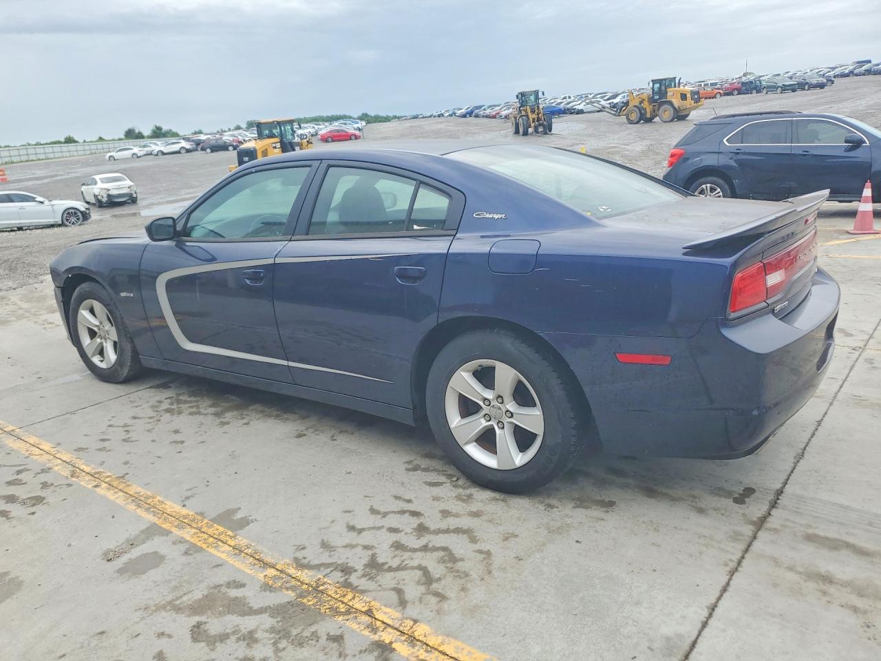 2014 Dodge Charger Se Blue vin: 2C3CDXBG2EH368899